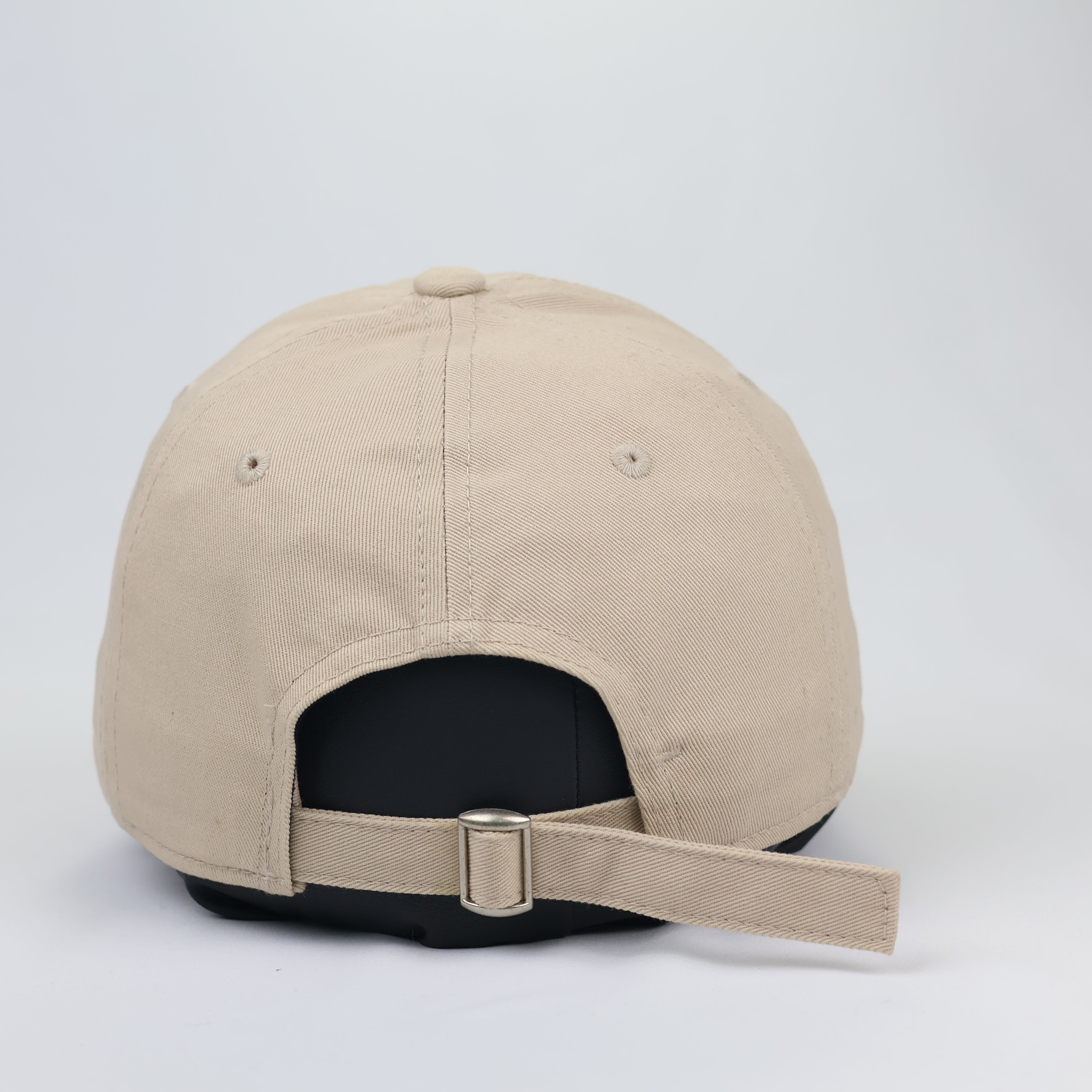 Vintage Zimzum Custom Embroidered Baseball Thrifted Cap - Beige Khaki