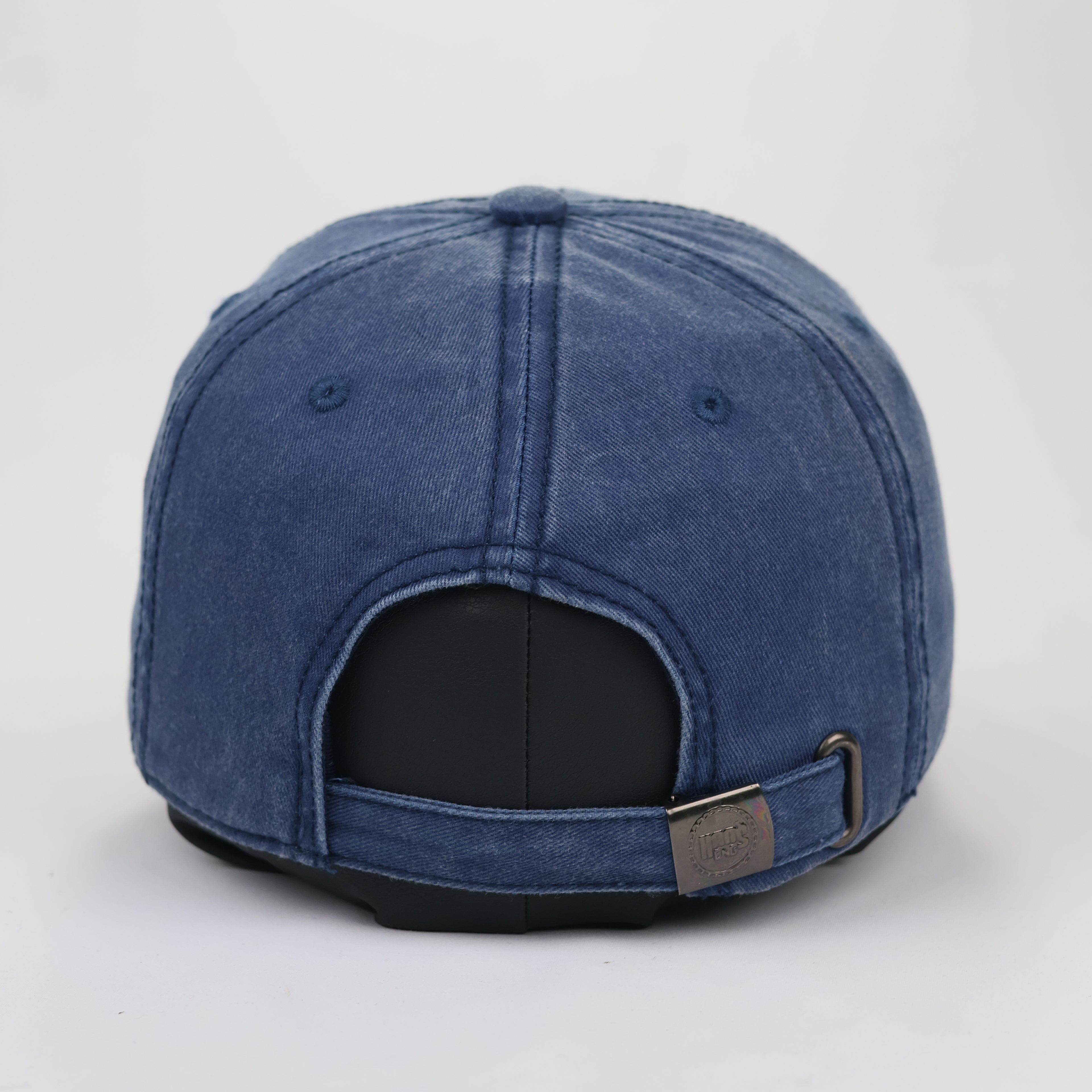 Vintage Washed Navy Blue "Live or Die" Embroidered Dad Hat