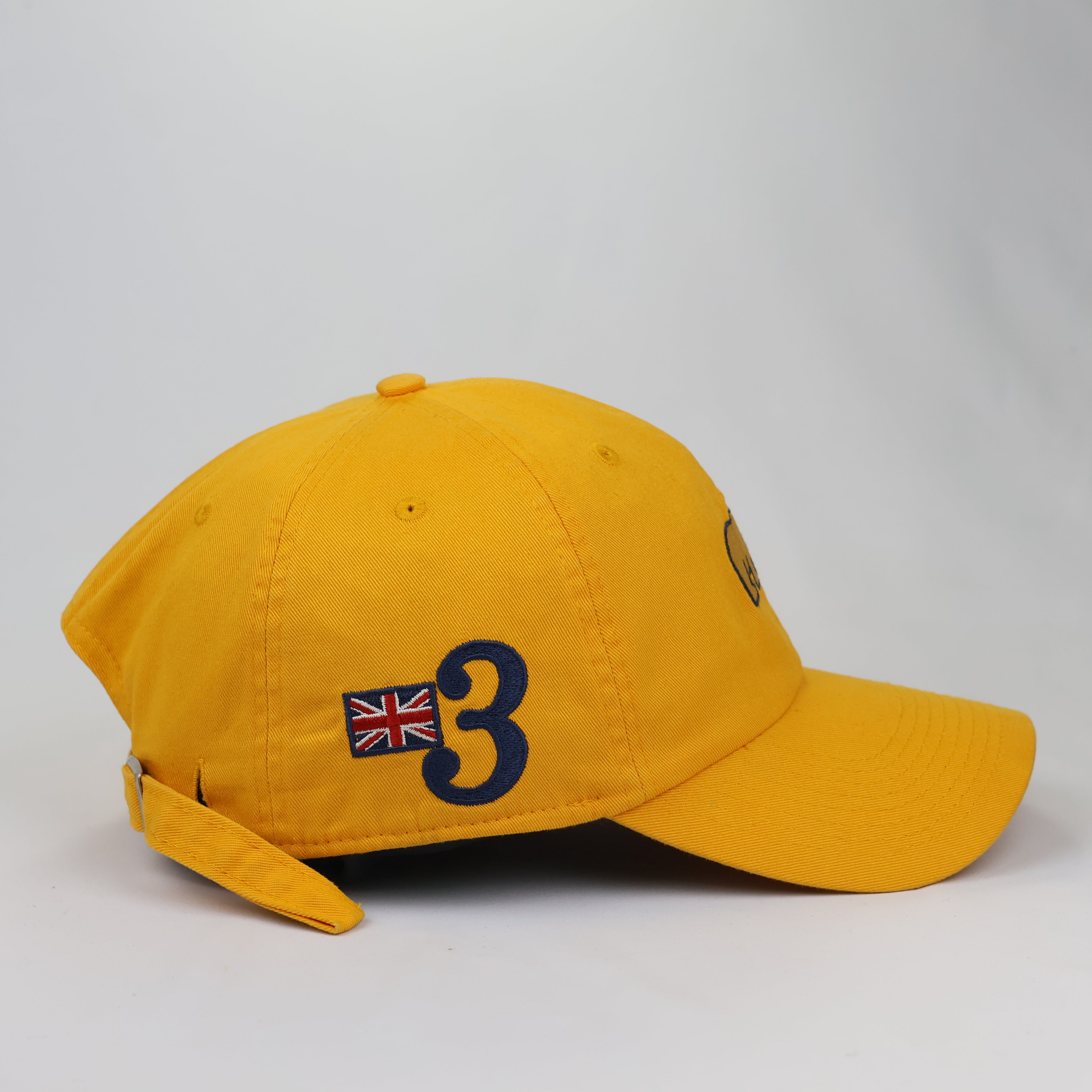 Vintage Jack Nicklaus Golden Bear Embroidered Thrifted Cap - Yellow
