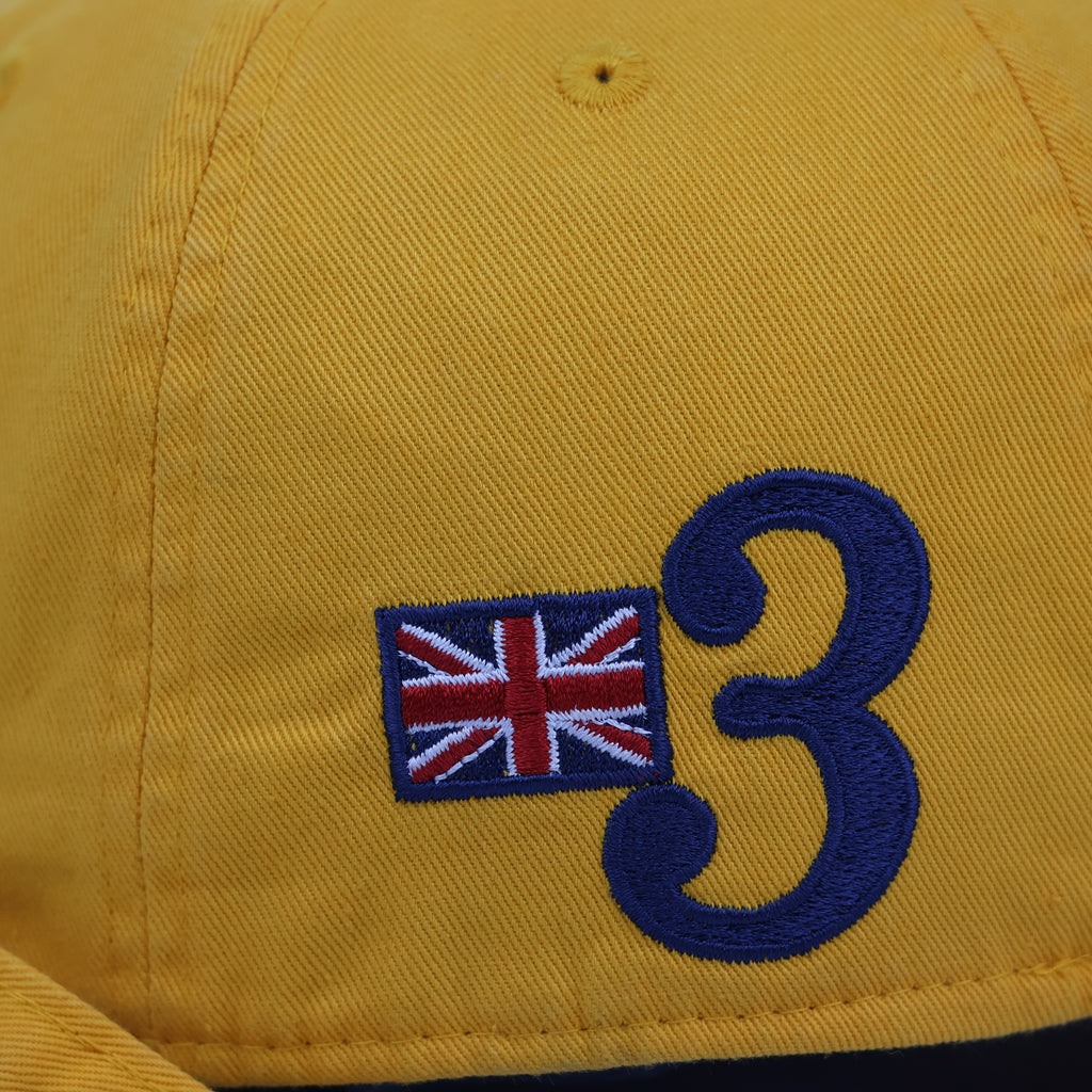 Vintage Jack Nicklaus Golden Bear Embroidered Thrifted Cap - Yellow