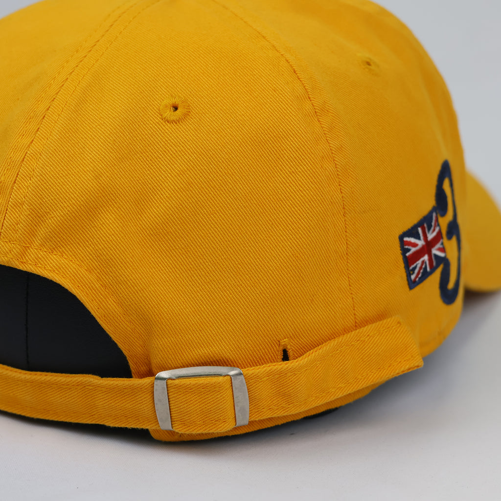 Vintage Jack Nicklaus Golden Bear Embroidered Thrifted Cap - Yellow