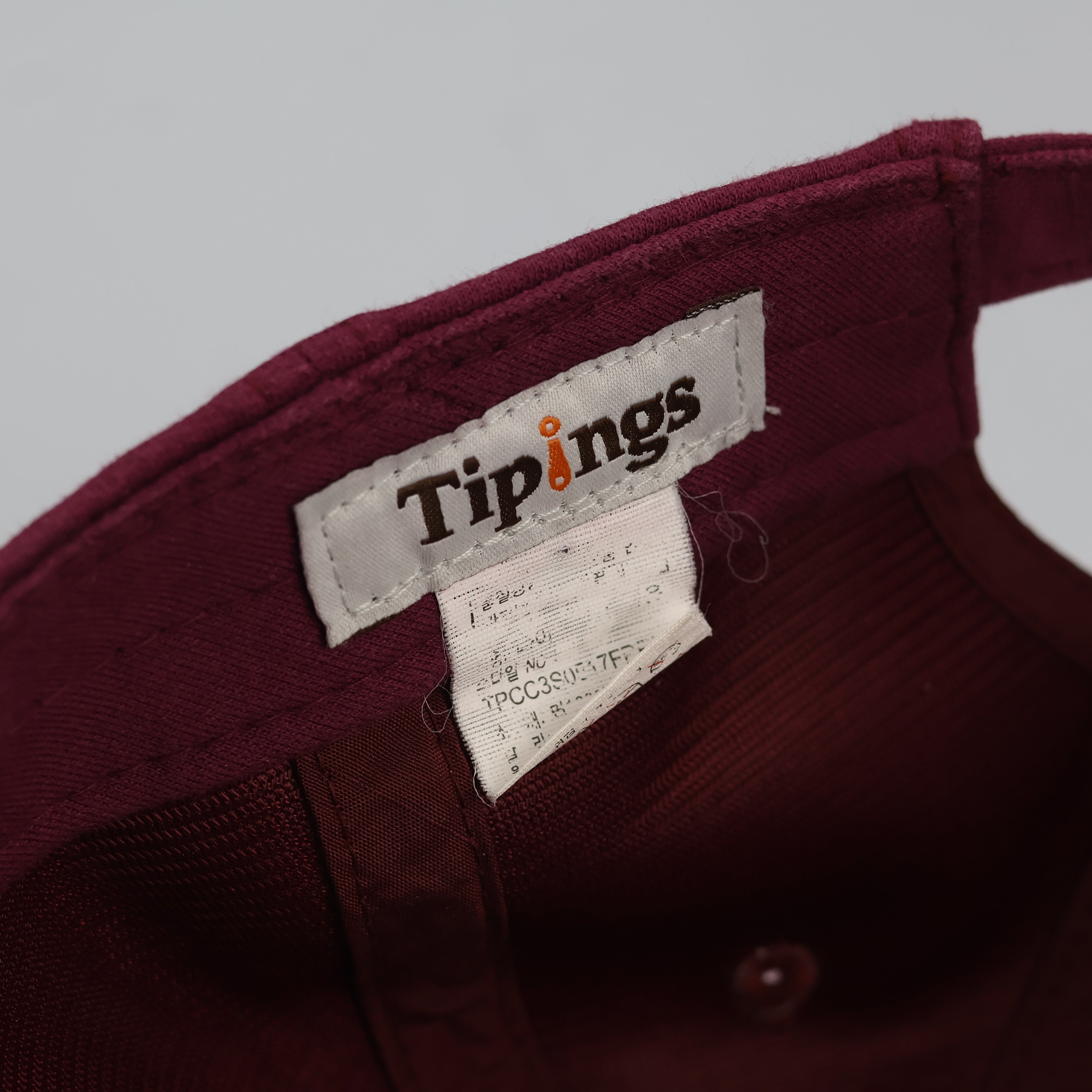 Vintage Champion Athletics Est. 1996 Maroon Baseball Thrifted Cap