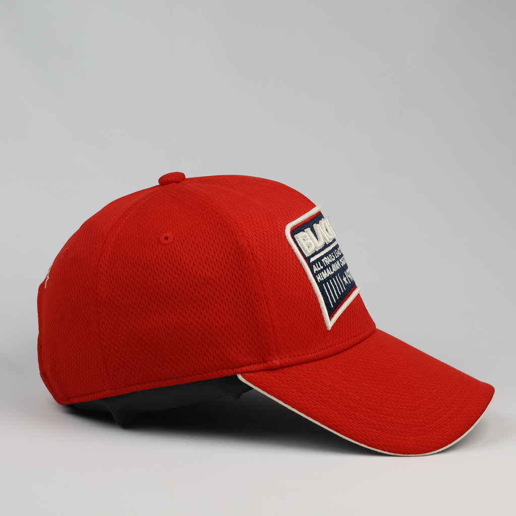 Vintage BlackYak 1973 Mountain Trails Snapback Thrifted Hat - Red