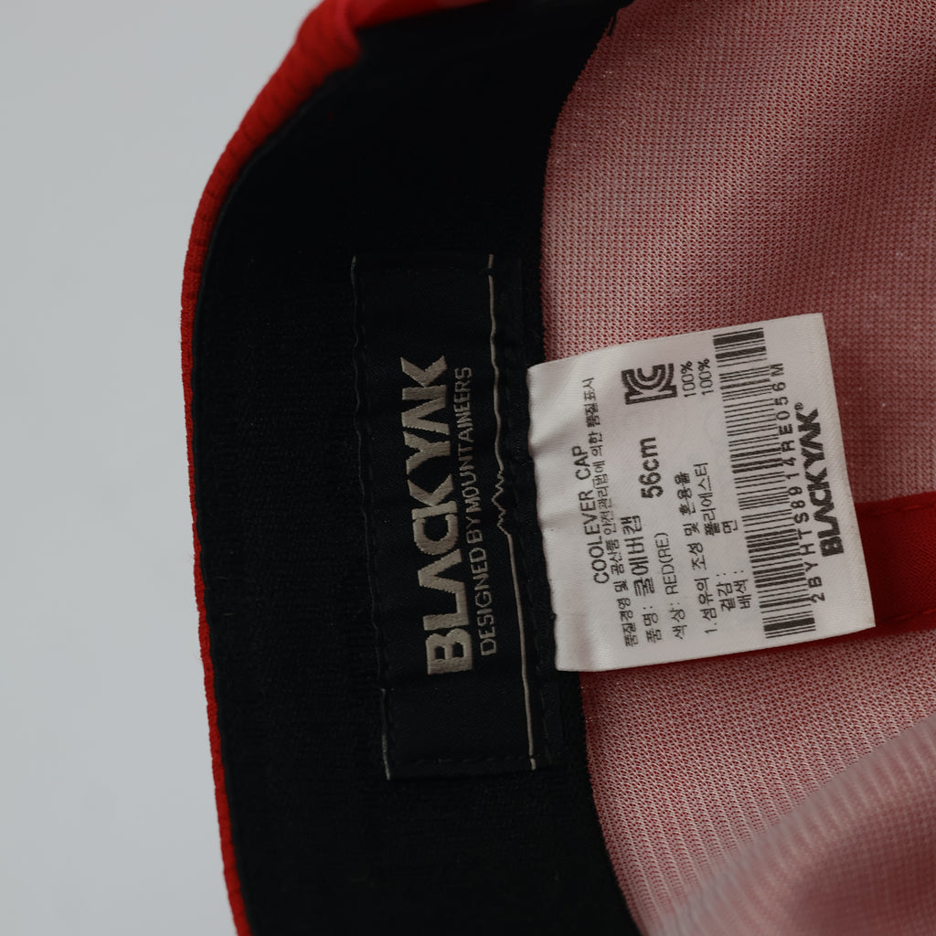 Vintage BlackYak 1973 Mountain Trails Snapback Thrifted Hat - Red