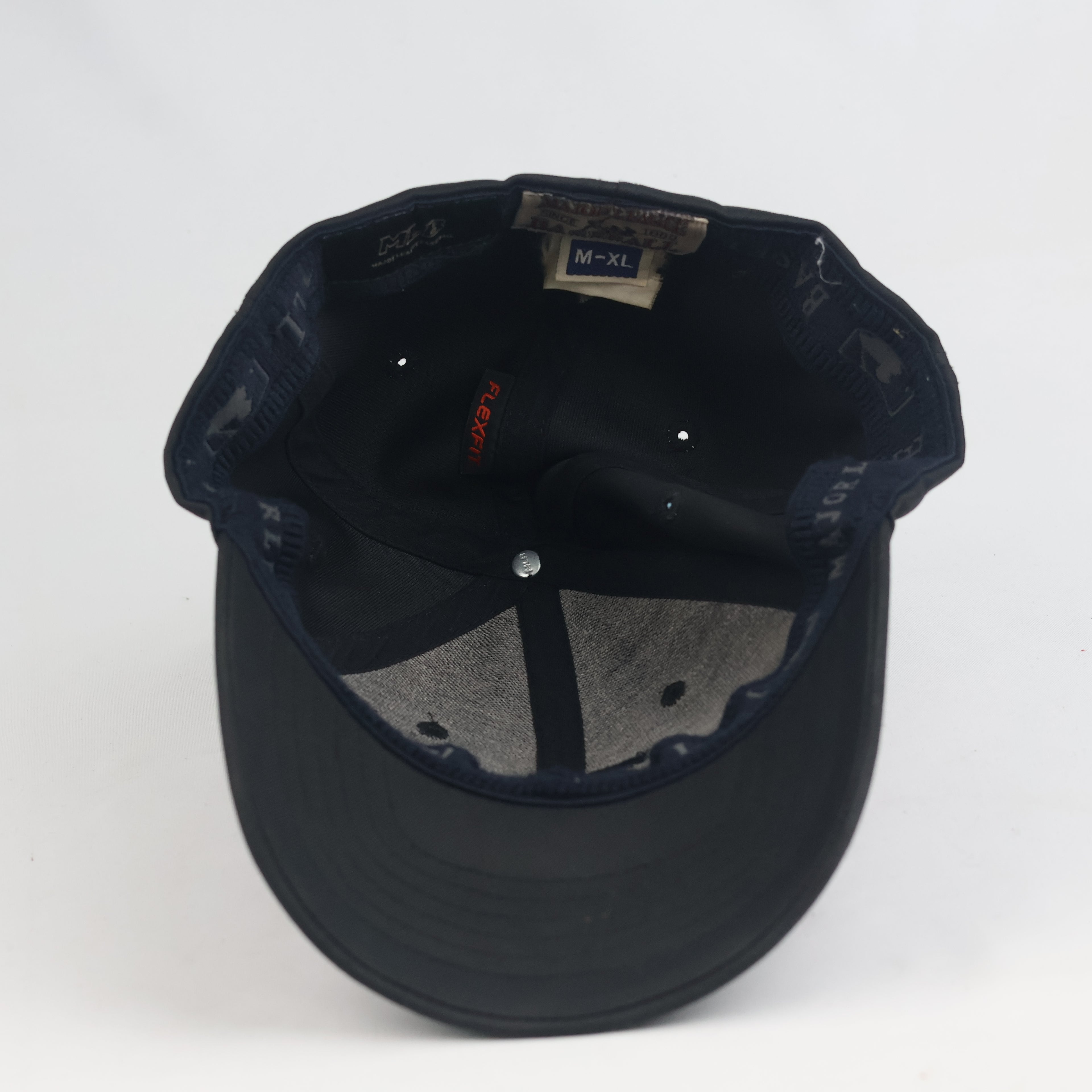Thrifted LA Dodgers Black-on-Black Embroidered Baseball Cap