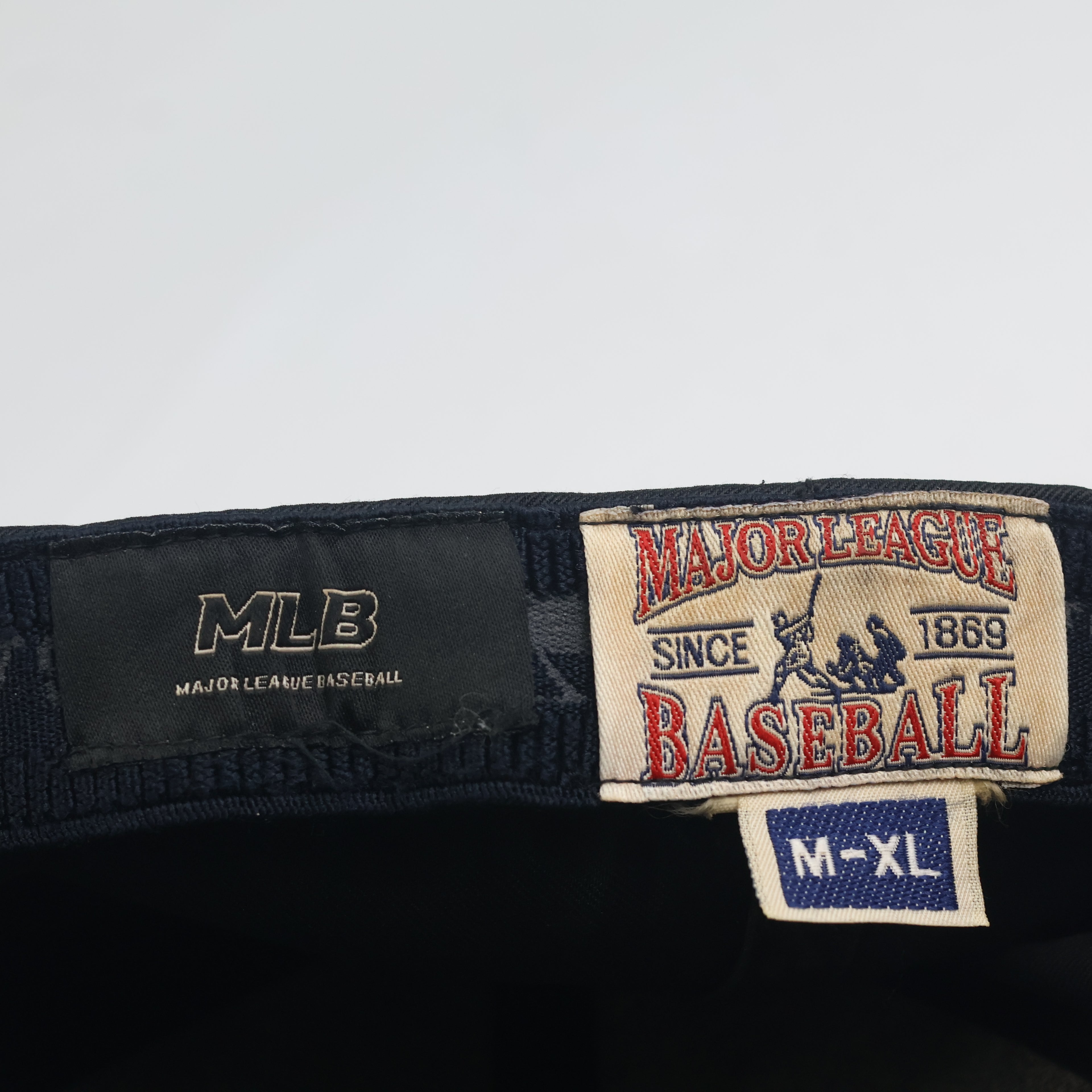 Thrifted LA Dodgers Black-on-Black Embroidered Baseball Cap