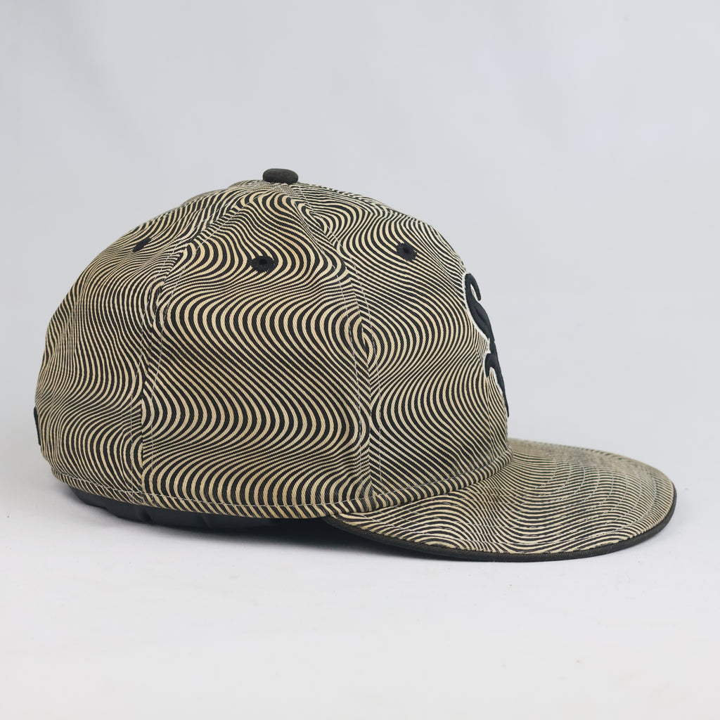 Thrifted Chicago White Sox New Era 59FIFTY Wavy Pattern Fitted Hat