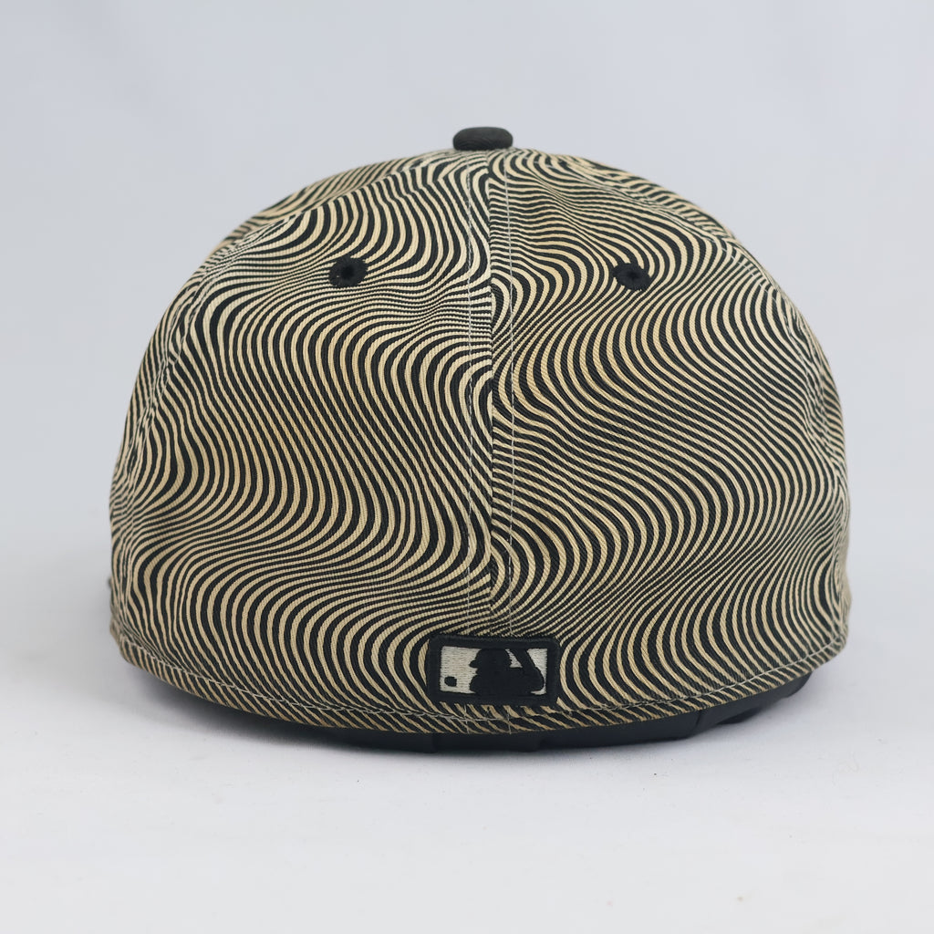 Thrifted Chicago White Sox New Era 59FIFTY Wavy Pattern Fitted Hat