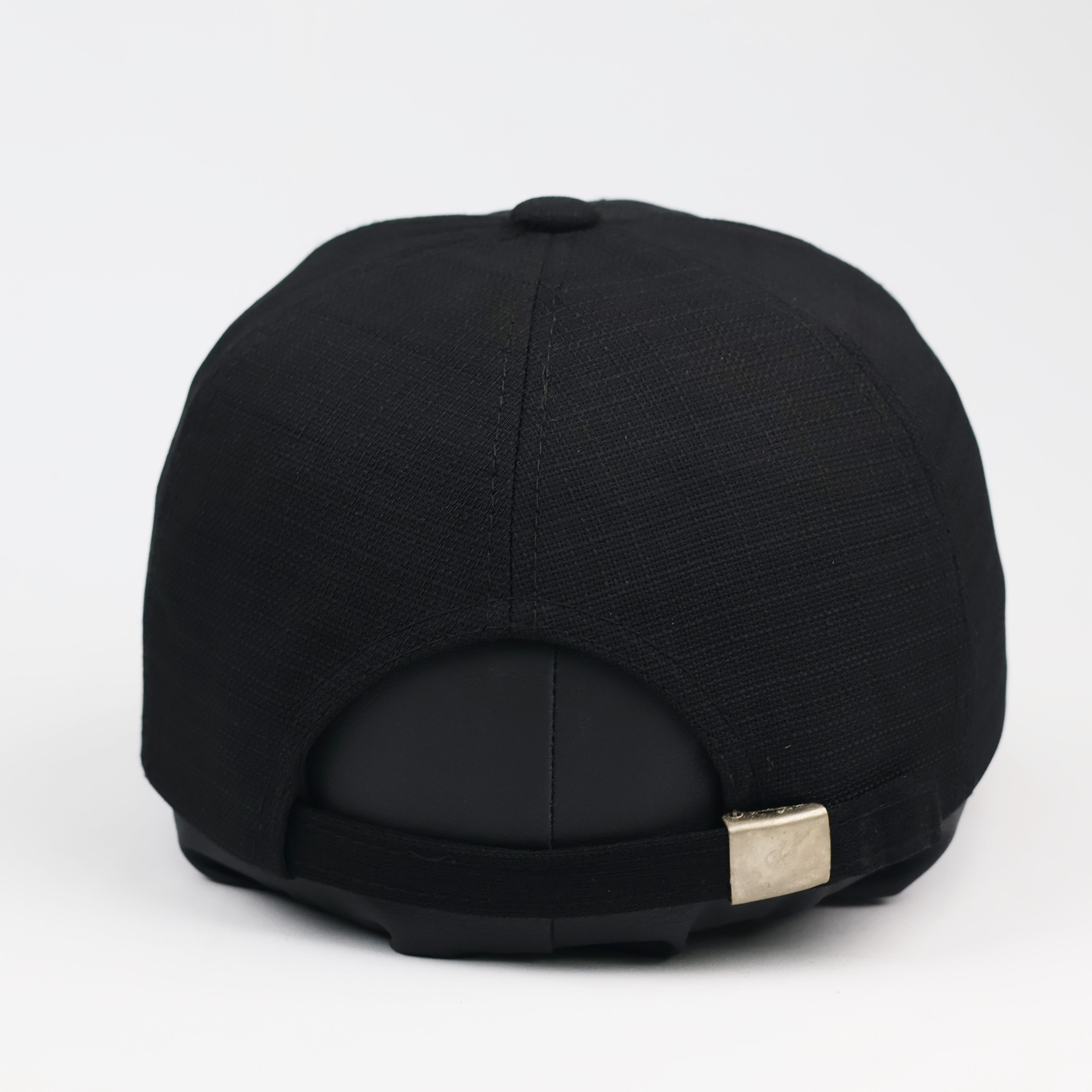 Marco Polo Embroidered Spellout Logo Black Baseball Thrifted Cap