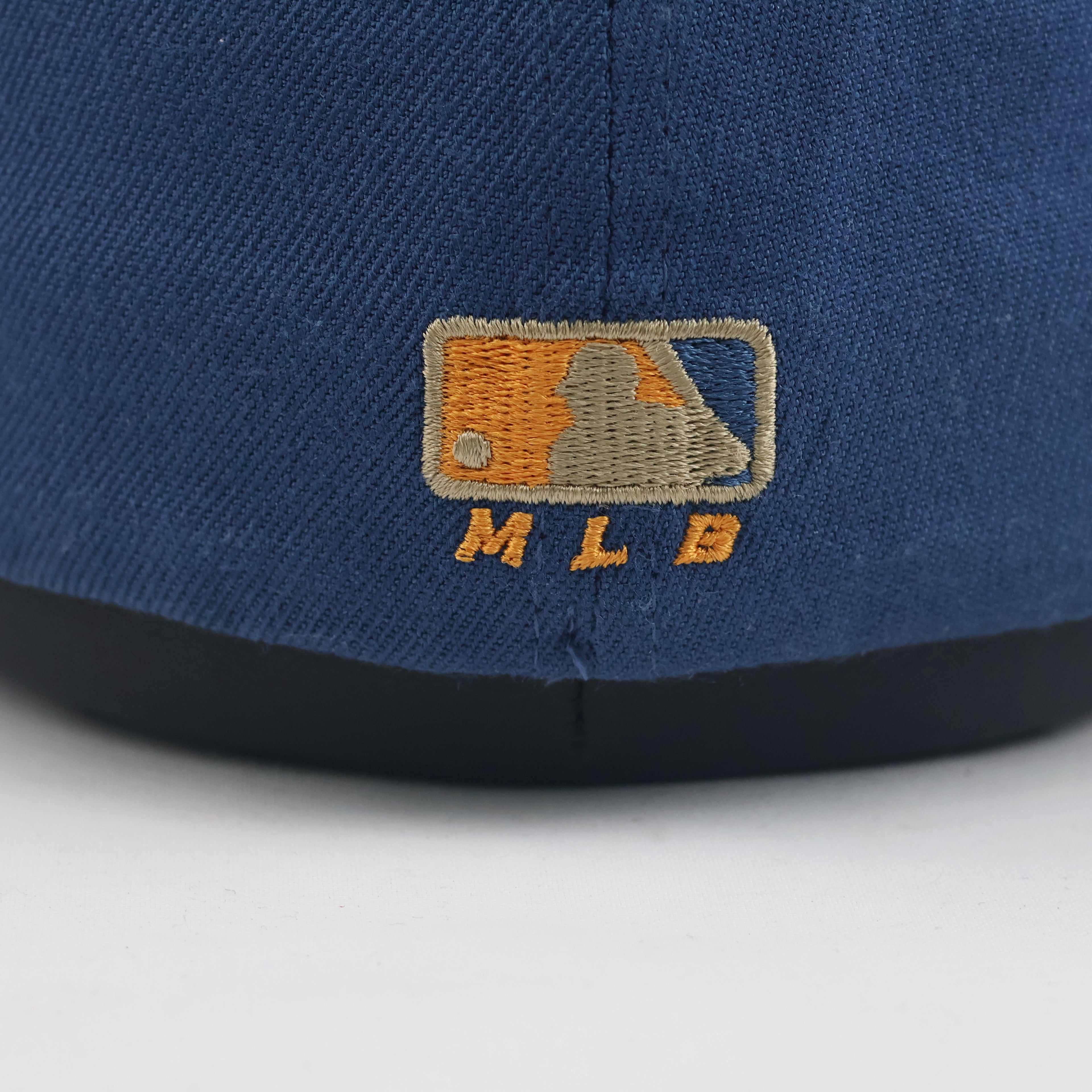 Thrifted LA Dodgers Blue Yellow Embroidered Side Patch Baseball Cap