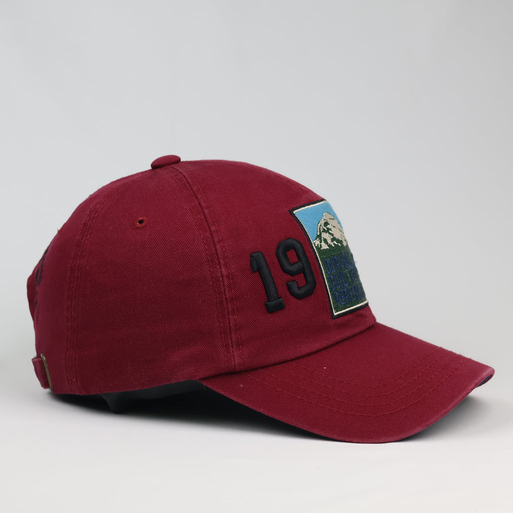 Official Jeep Heritage Mountain Patch Strapback Thrifted Cap (56-58cm)