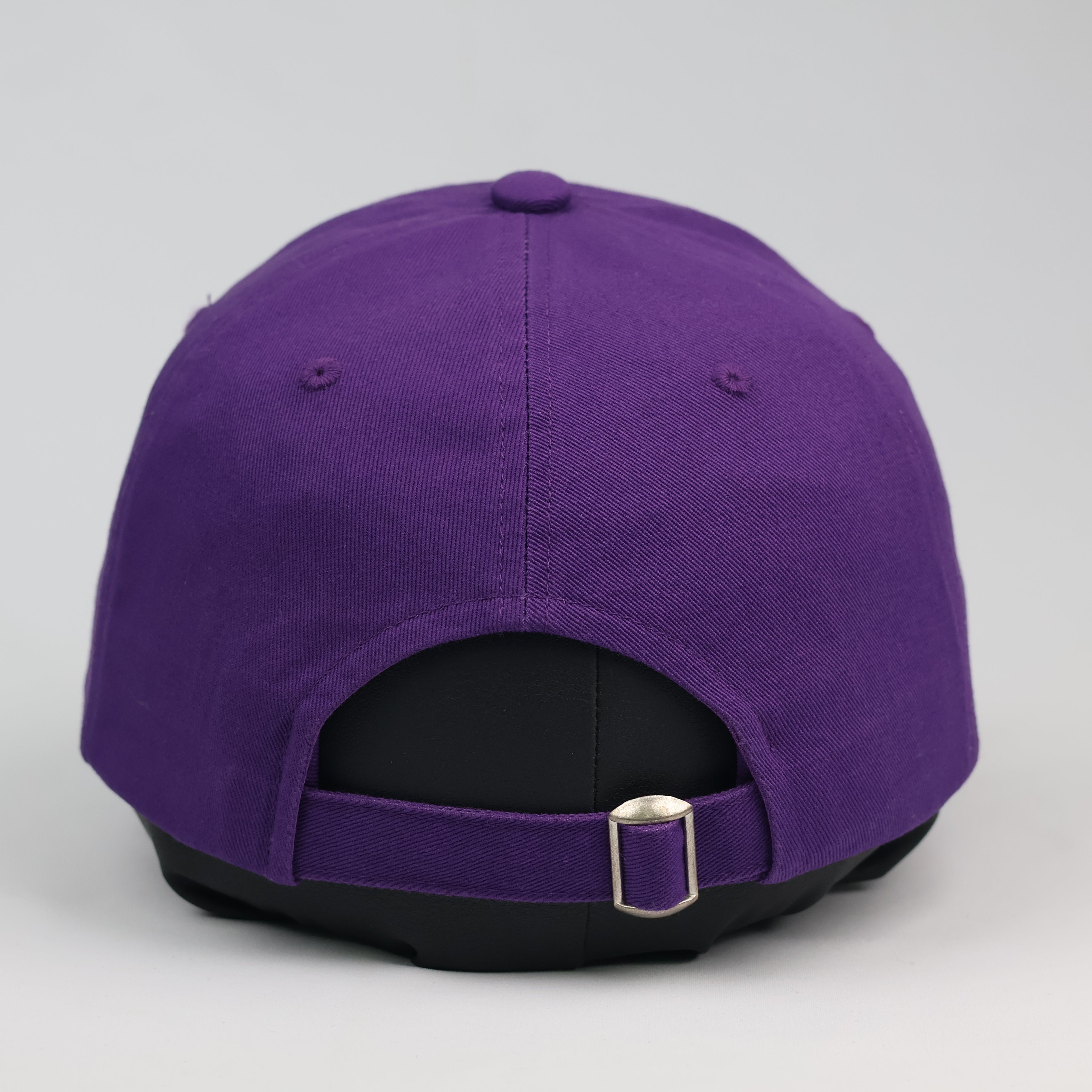 "It's Natural. Period." Purple Embroidered Dad Thrifted Hat
