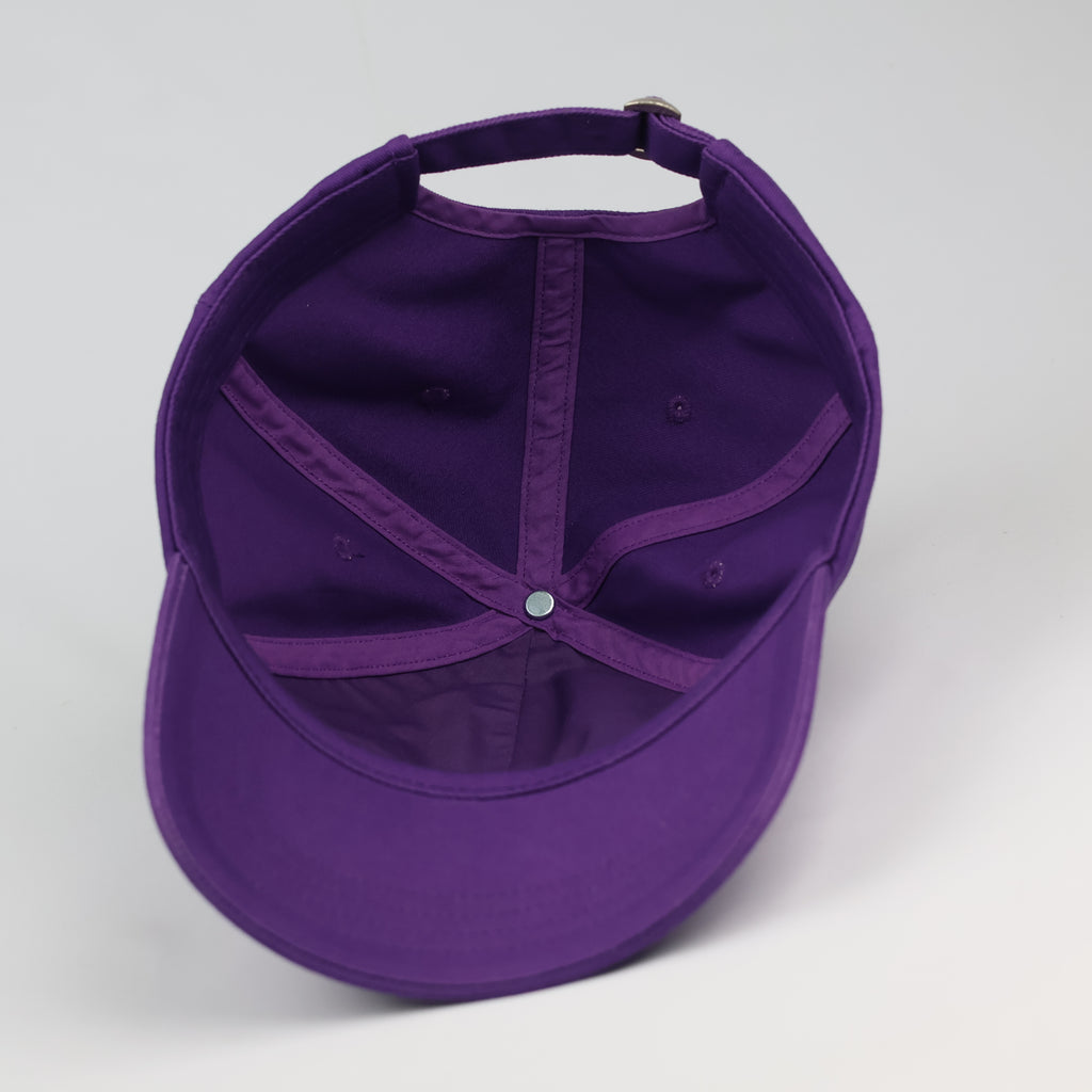 "It's Natural. Period." Purple Embroidered Dad Thrifted Hat