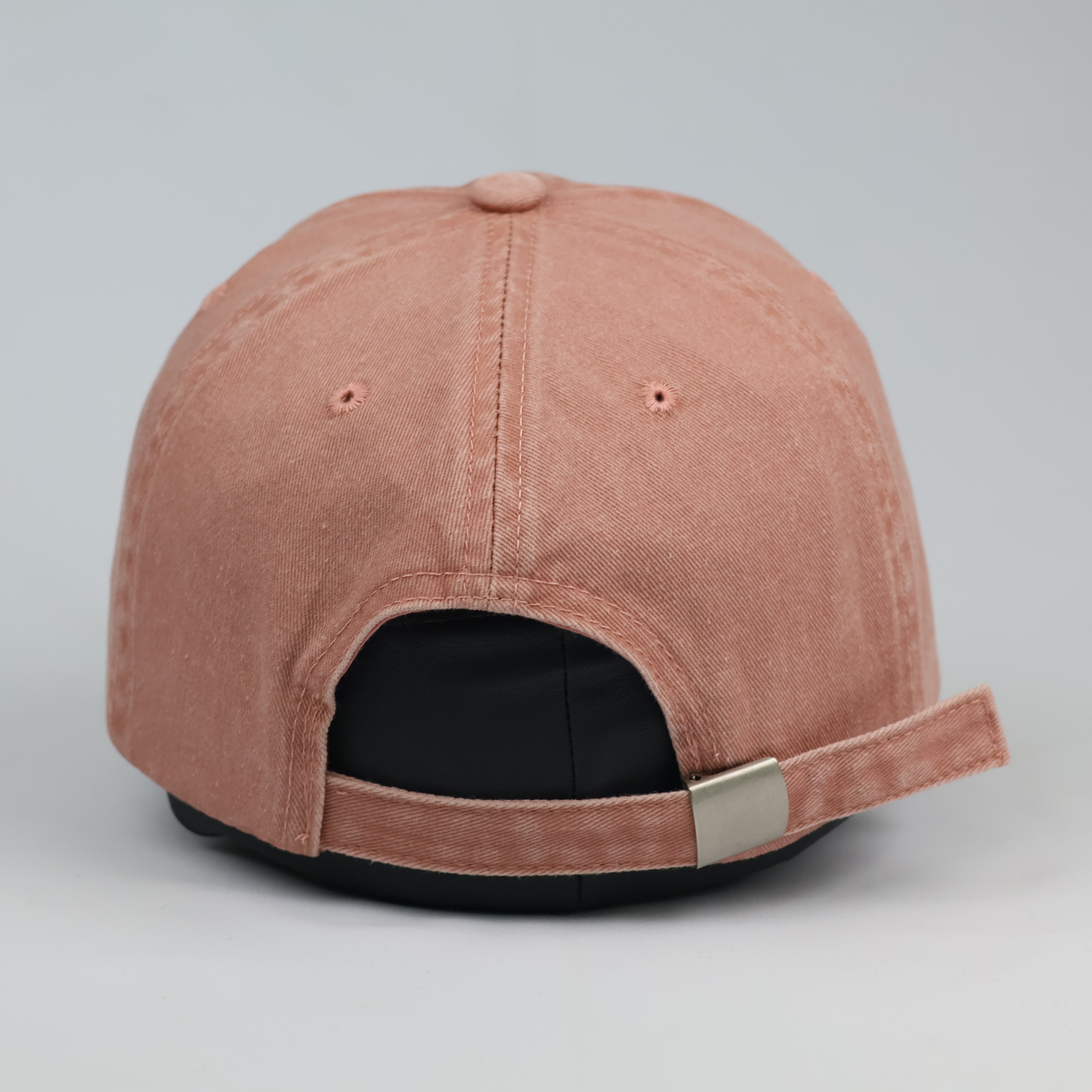 Vintage Peach Pink "The Space Visitor" Baseball THrifted Cap | Retro 1988
