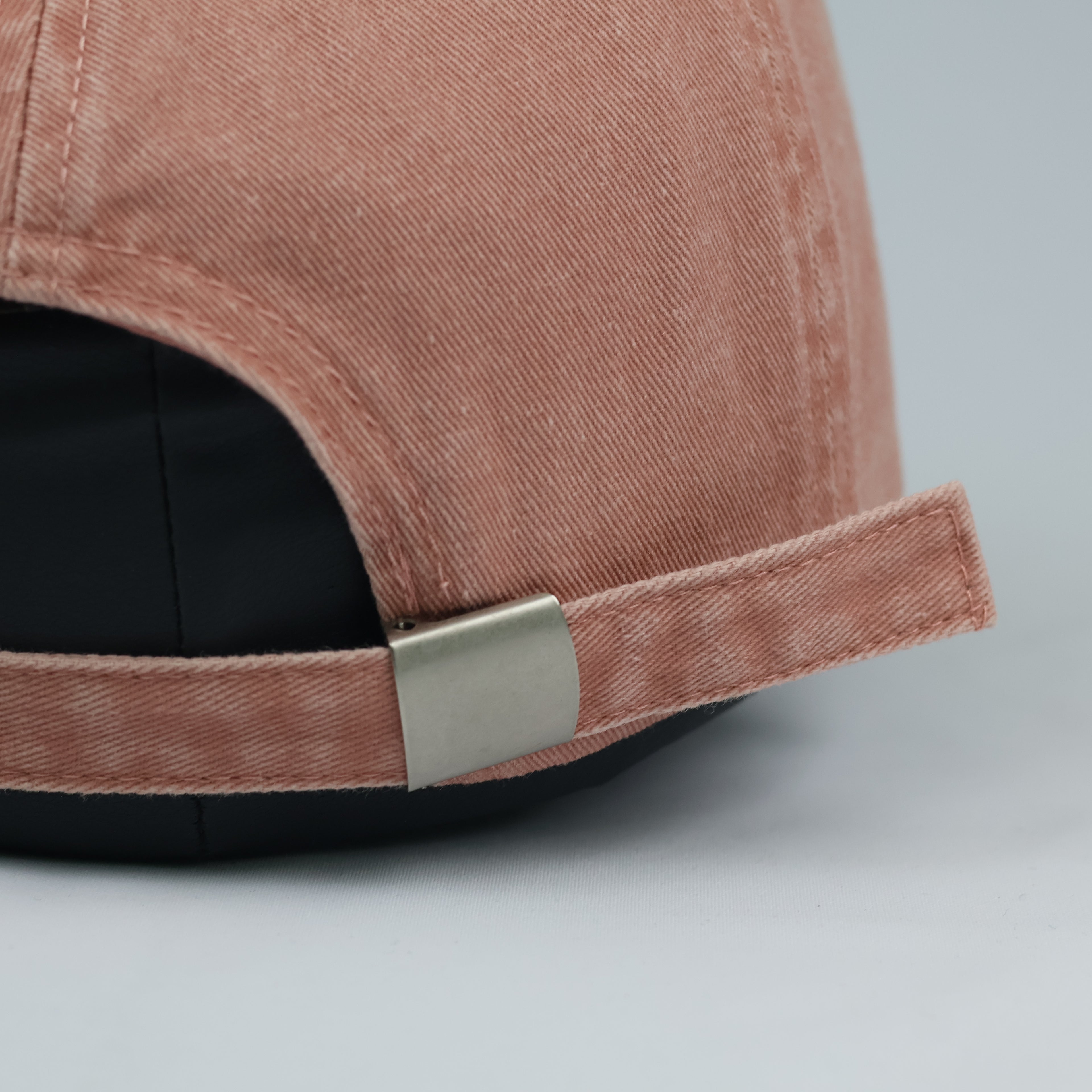 Vintage Peach Pink "The Space Visitor" Baseball THrifted Cap | Retro 1988
