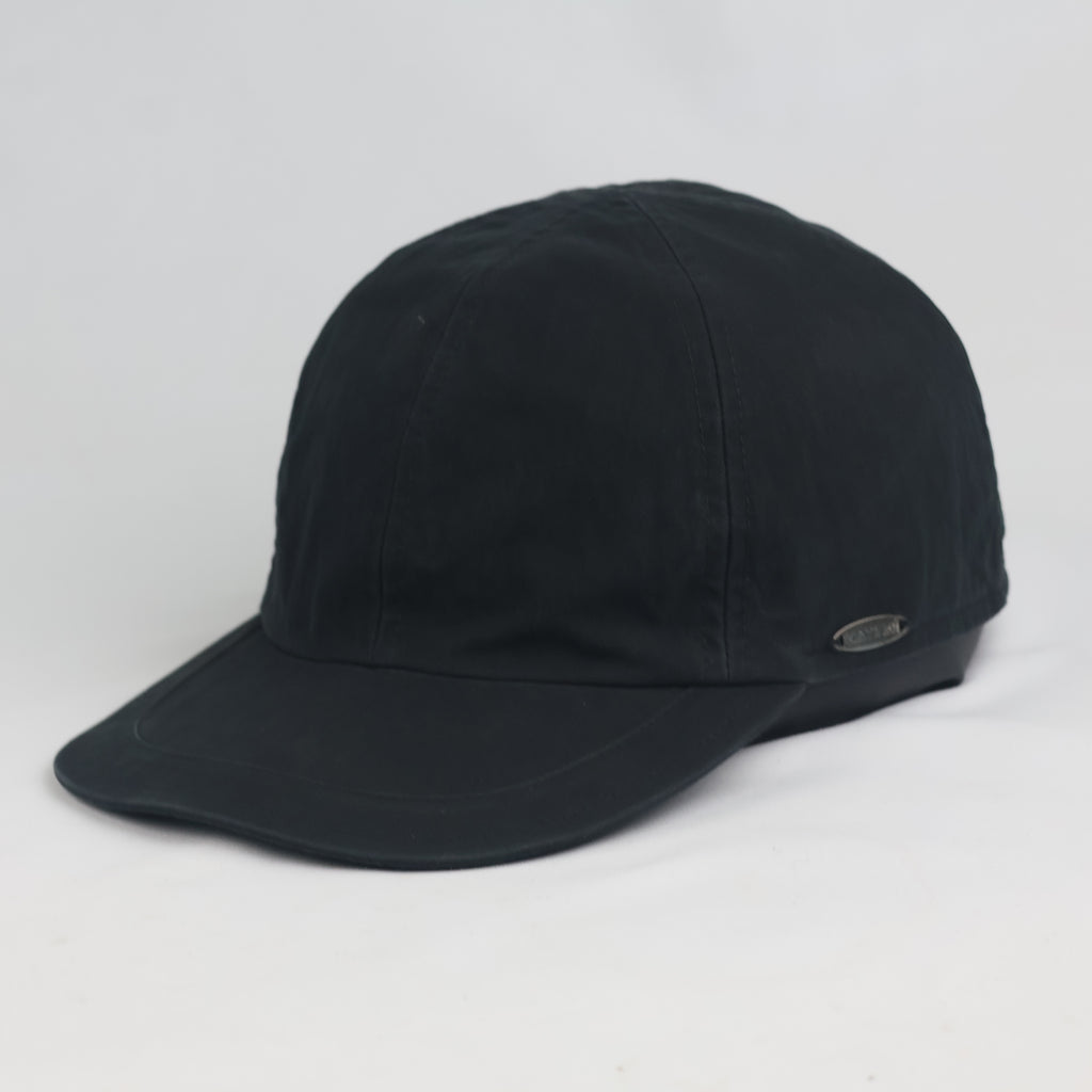 Thrifted Mayser Aquastop Black Water-Resistant Fitted Cap (Size 57) | 10608