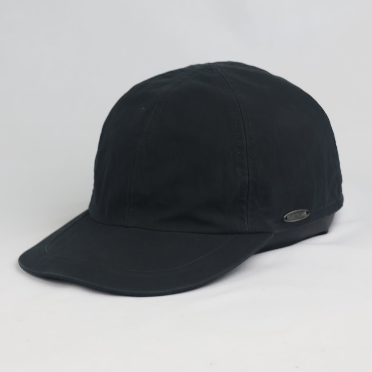 Thrifted Mayser Aquastop Black Water-Resistant Fitted Cap (Size 57) | 10608