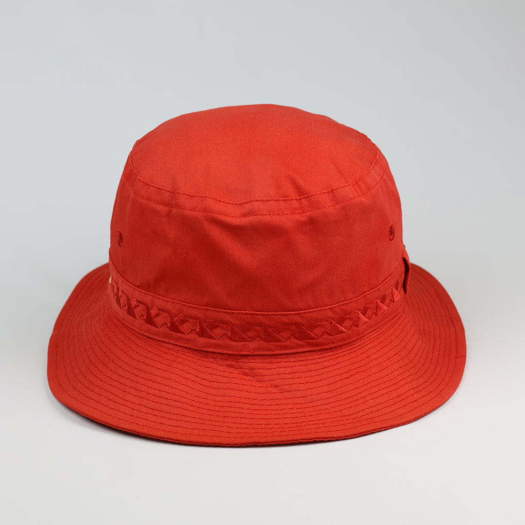 Retro Scarlet Outdoor Safari Thrifted Hat – Premium Korean Thrift