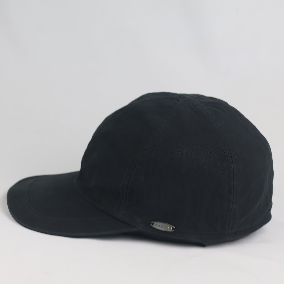 Thrifted Mayser Aquastop Black Water-Resistant Fitted Cap (Size 57) | 10608