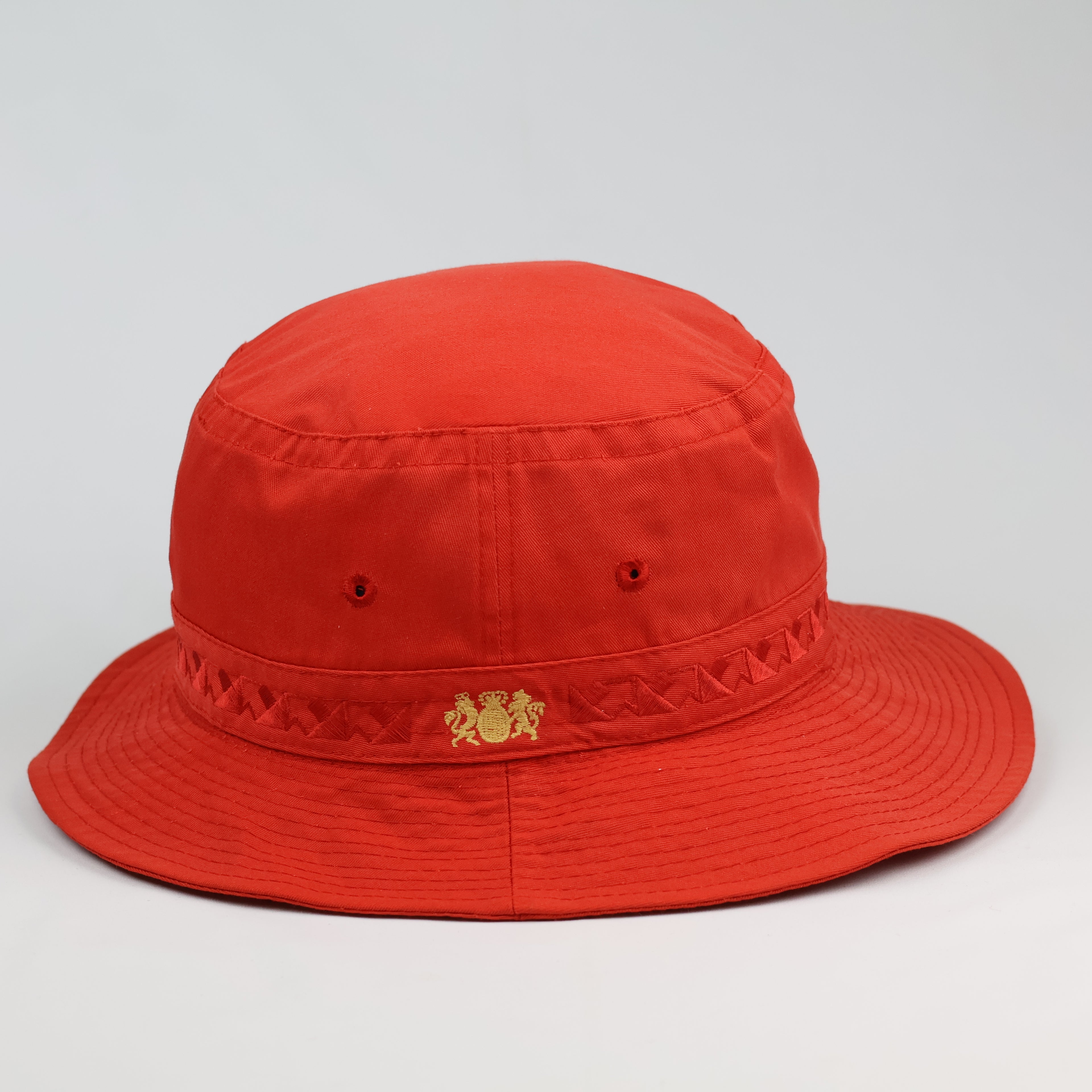 Retro Scarlet Outdoor Safari Thrifted Hat – Premium Korean Thrift