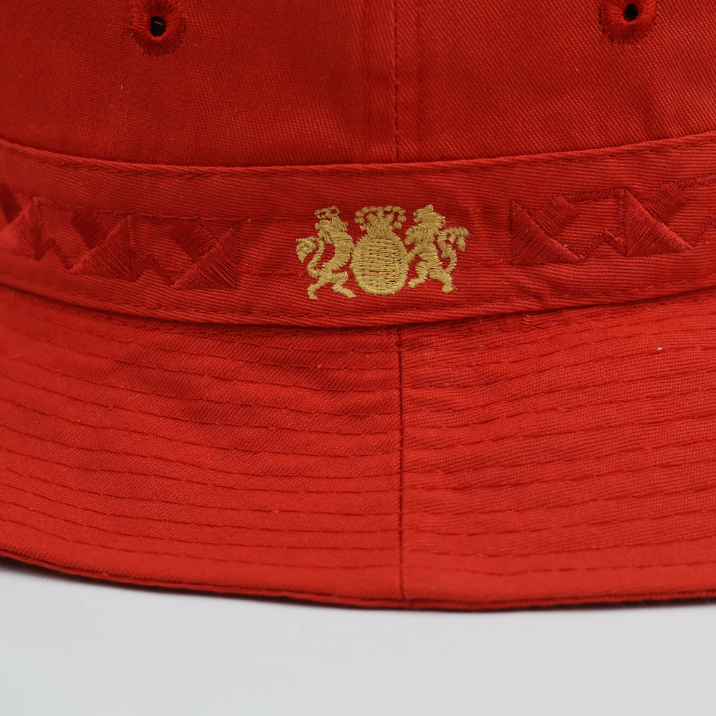 Retro Scarlet Outdoor Safari Thrifted Hat – Premium Korean Thrift