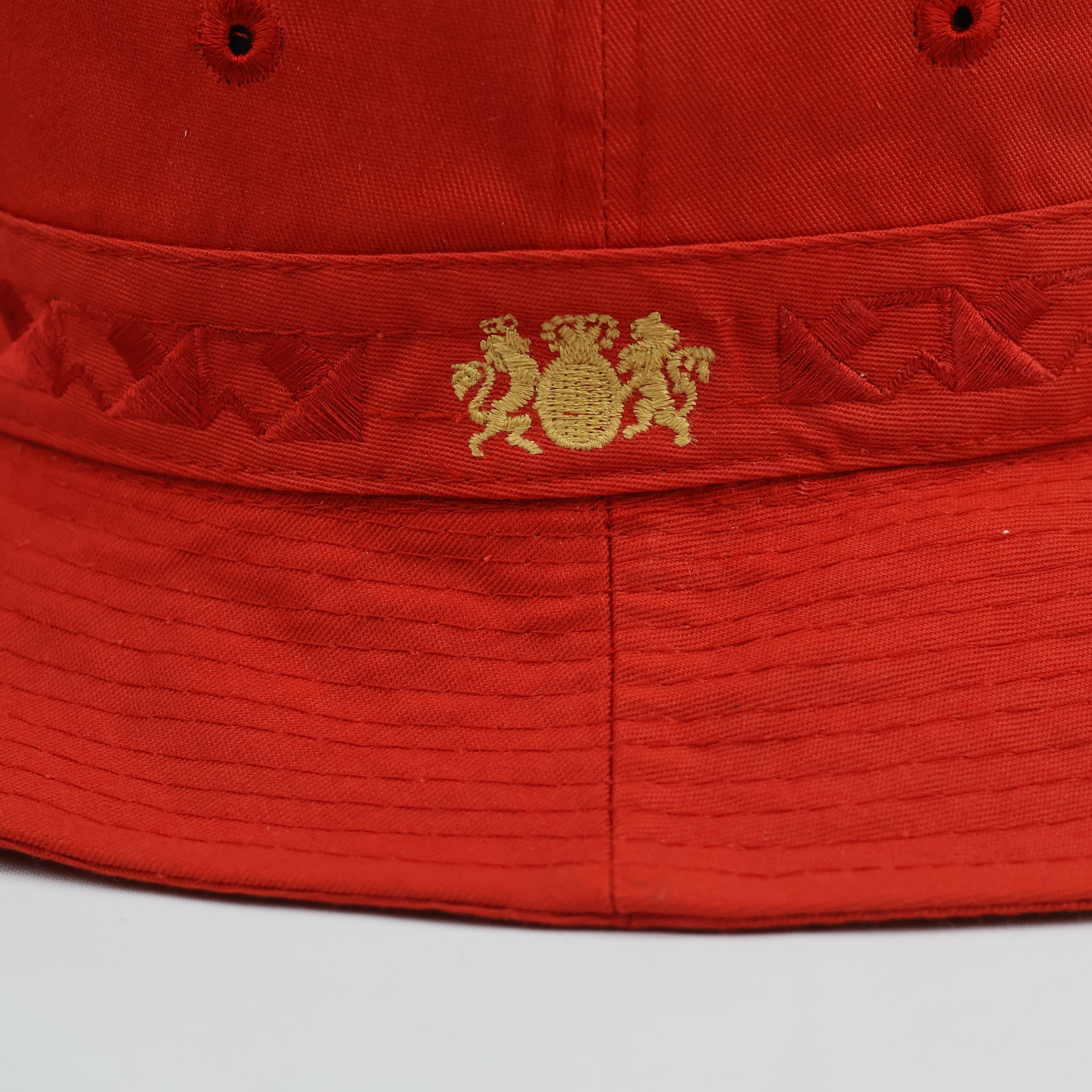 Retro Scarlet Outdoor Safari Thrifted Hat – Premium Korean Thrift