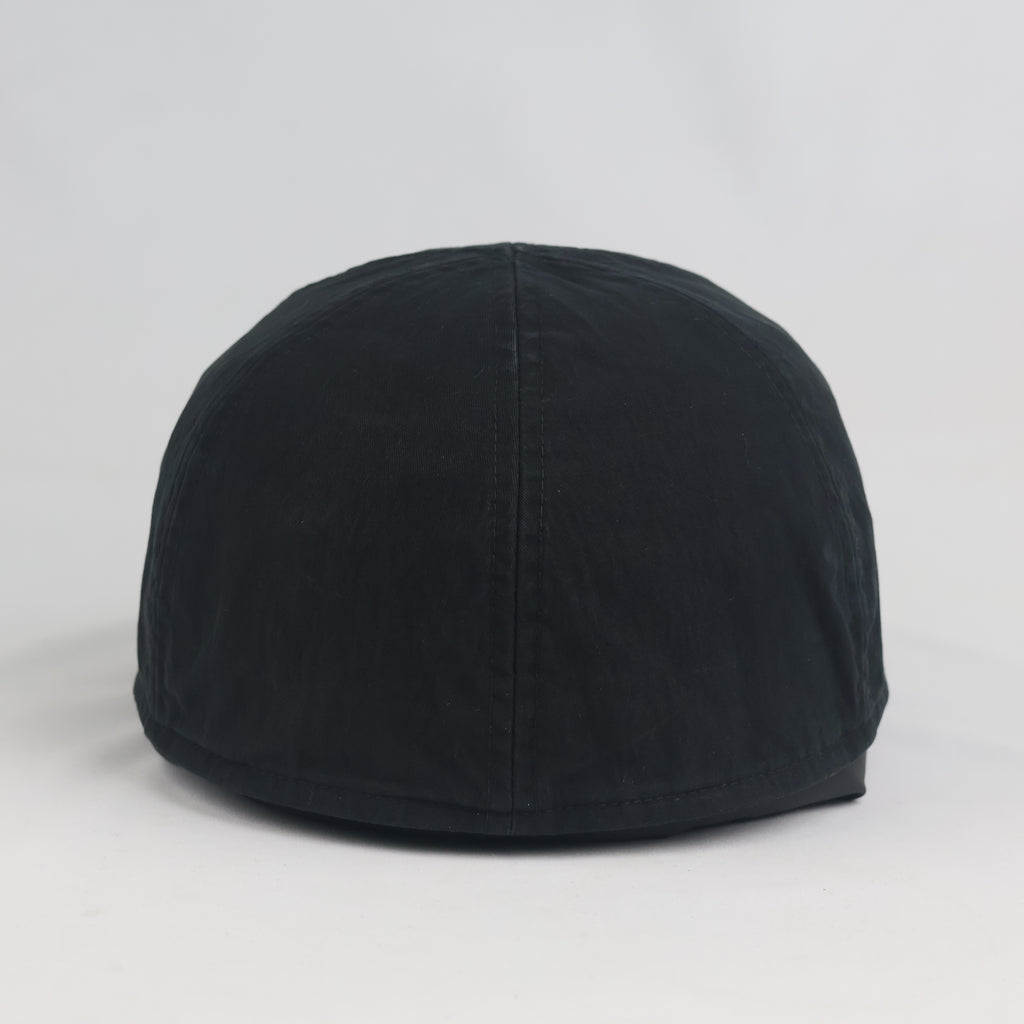Thrifted Mayser Aquastop Black Water-Resistant Fitted Cap (Size 57) | 10608