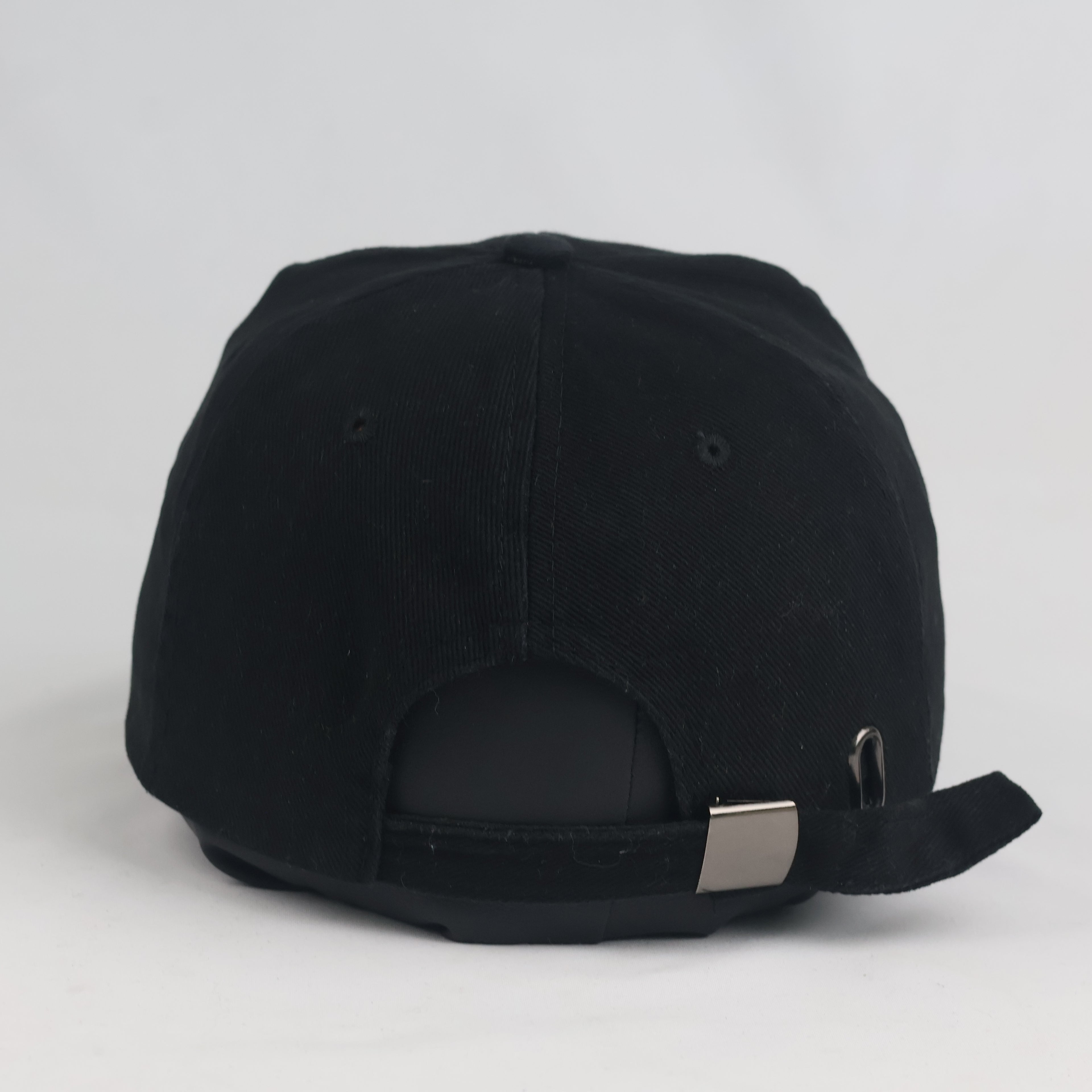 Minimalist Volvo Logo Black Baseball Cap - Adjustable Strapback Hat