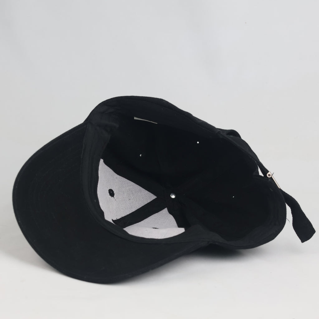 Minimalist Volvo Logo Black Baseball Cap - Adjustable Strapback Hat