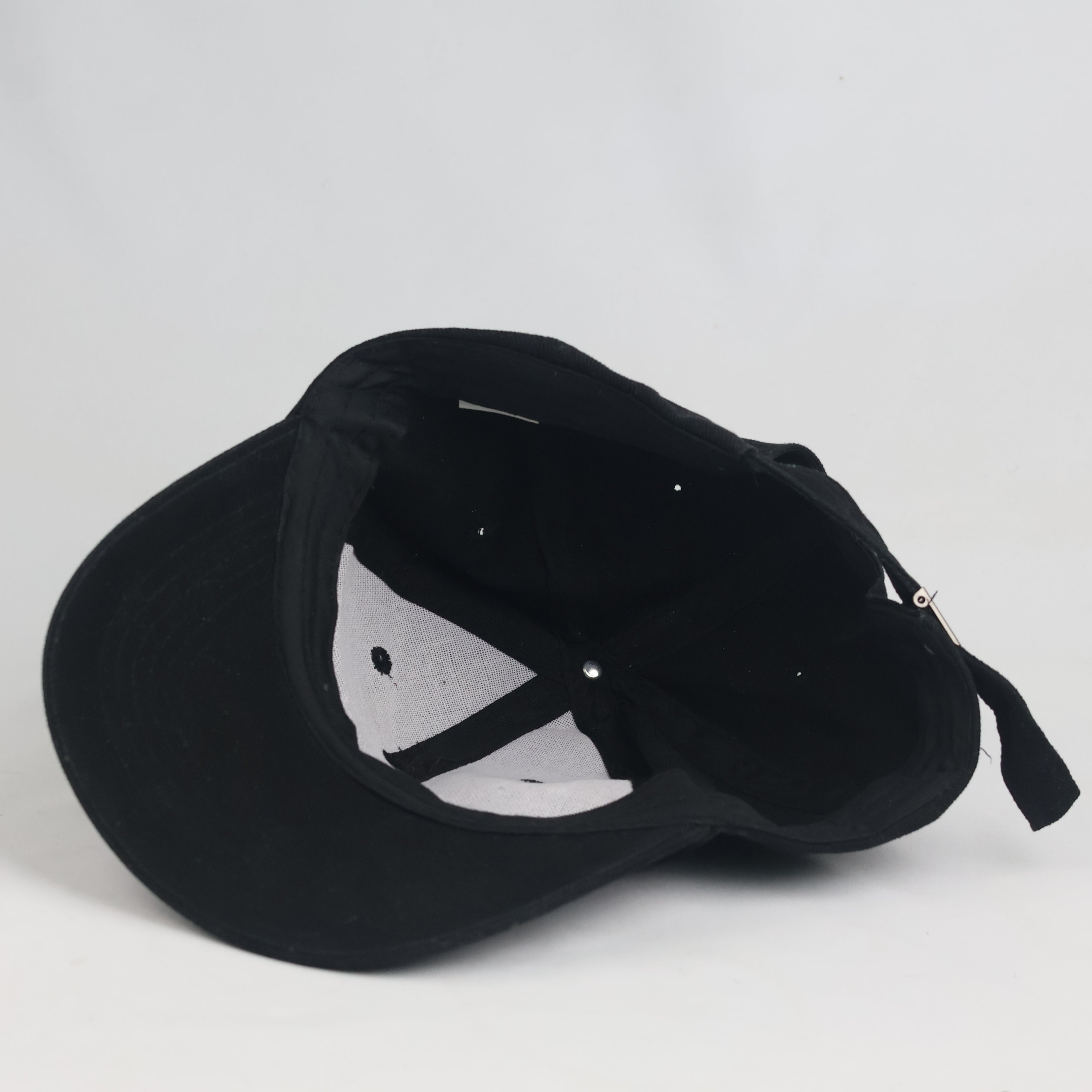 Minimalist Volvo Logo Black Baseball Cap - Adjustable Strapback Hat