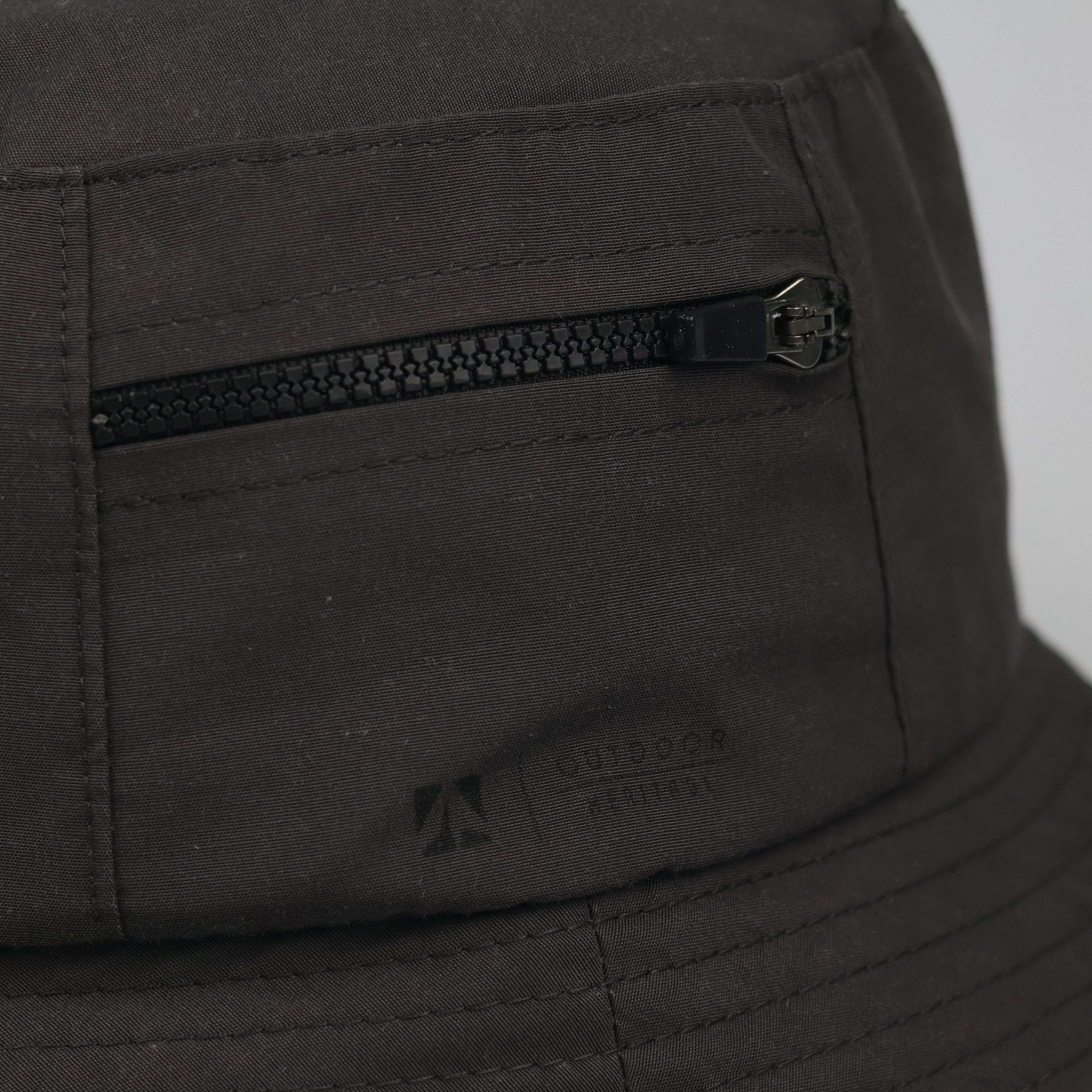 Utility Nylon Bucket Thrifted Hat | Water-Resistant Technical Headwear