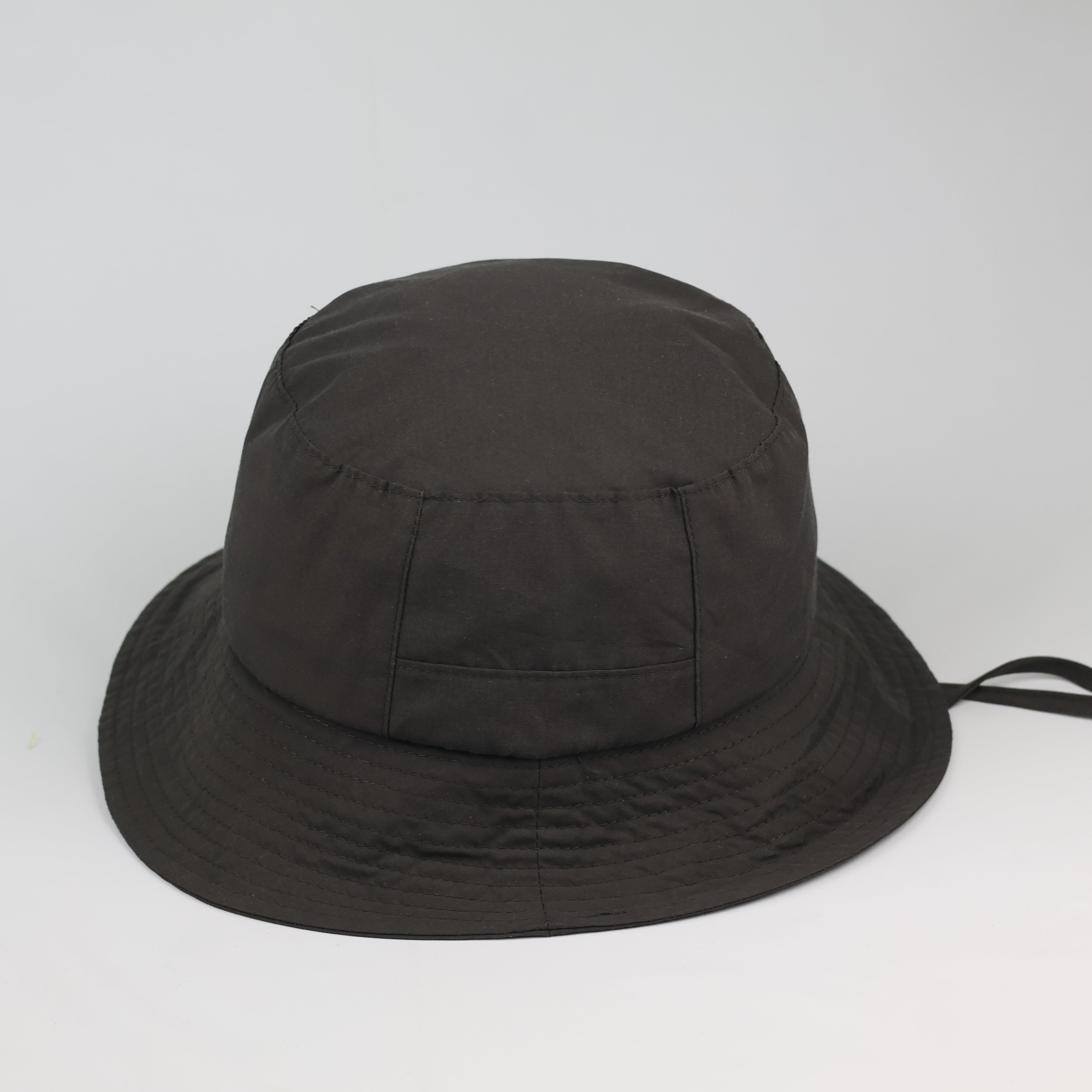 Utility Nylon Bucket Thrifted Hat | Water-Resistant Technical Headwear
