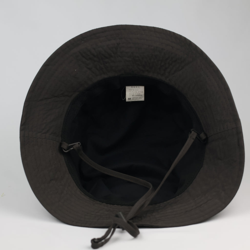 Utility Nylon Bucket Thrifted Hat | Water-Resistant Technical Headwear
