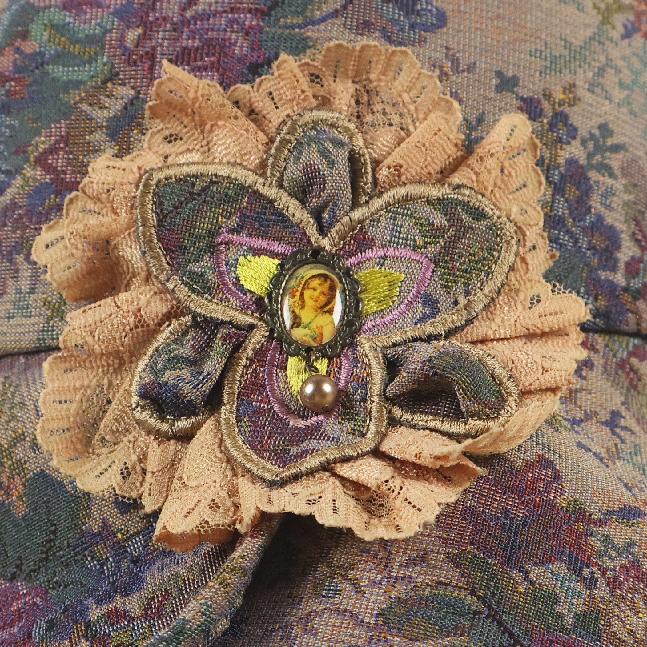 Romantic Cottagecore Floral Hat