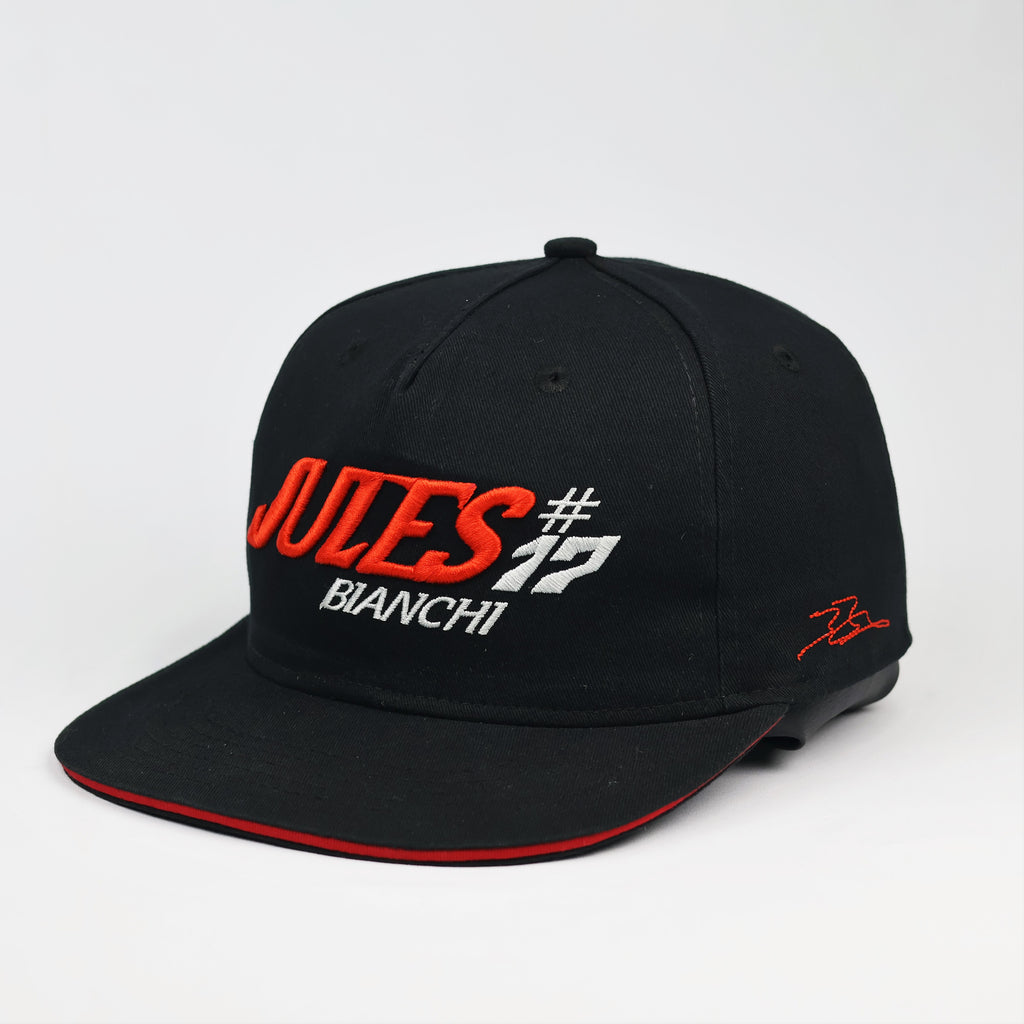 Vintage Jules Bianchi #17 Tribute Cap | Black & Red F1 Racing Hat