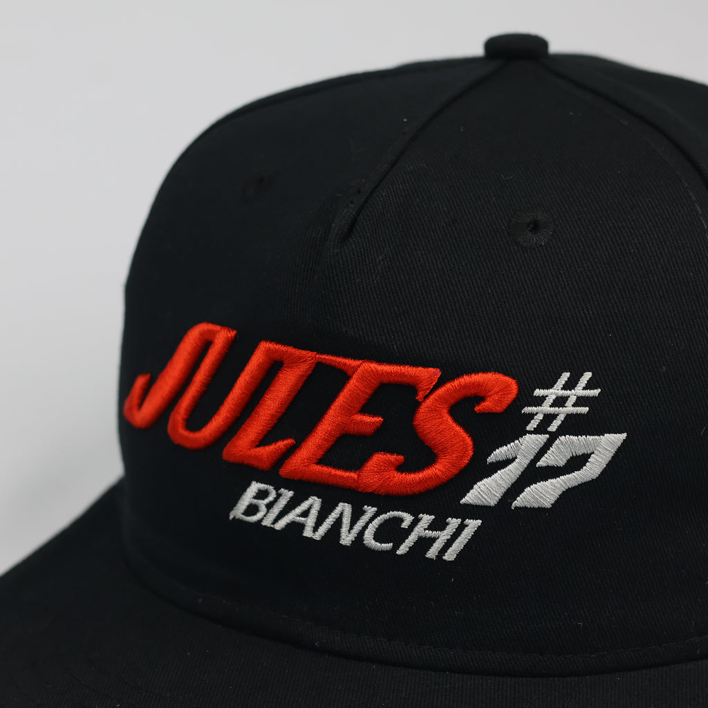 Vintage Jules Bianchi #17 Tribute Cap | Black & Red F1 Racing Hat