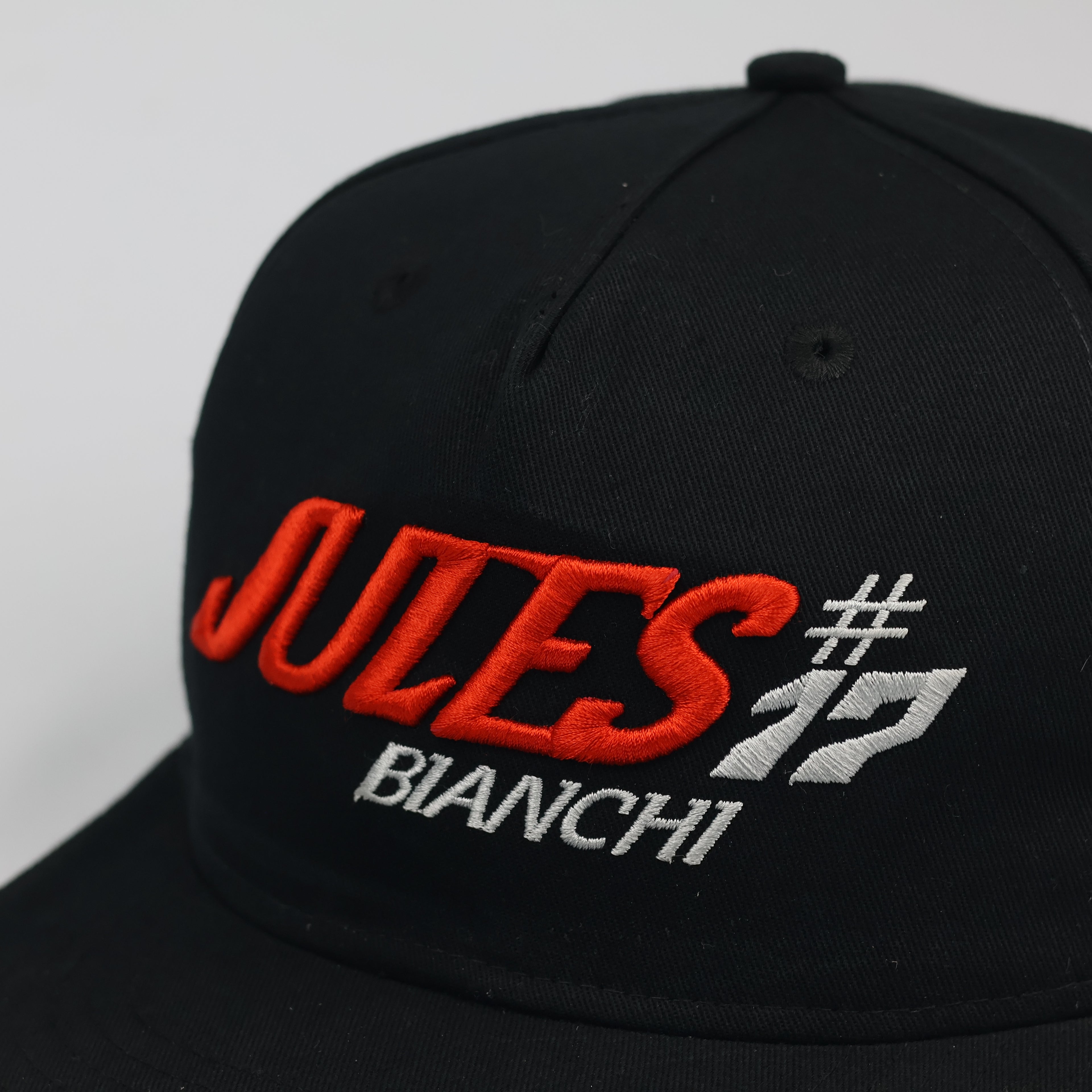 Vintage Jules Bianchi #17 Tribute Cap | Black & Red F1 Racing Hat
