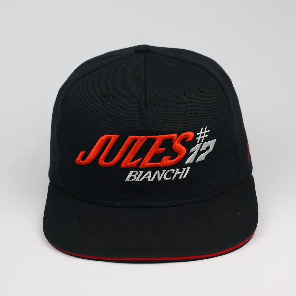 Vintage Jules Bianchi #17 Tribute Cap | Black & Red F1 Racing Hat