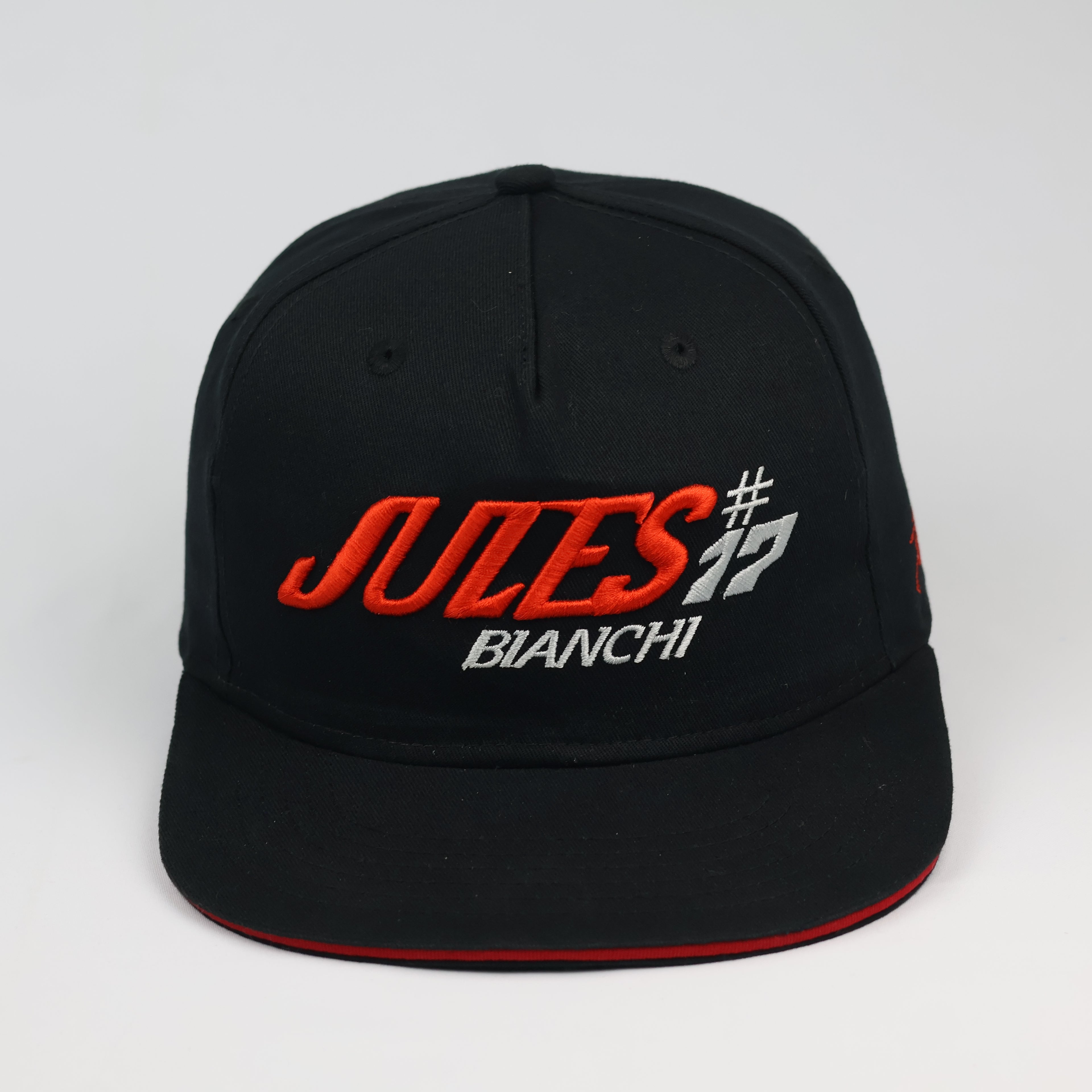 Vintage Jules Bianchi #17 Tribute Cap | Black & Red F1 Racing Hat