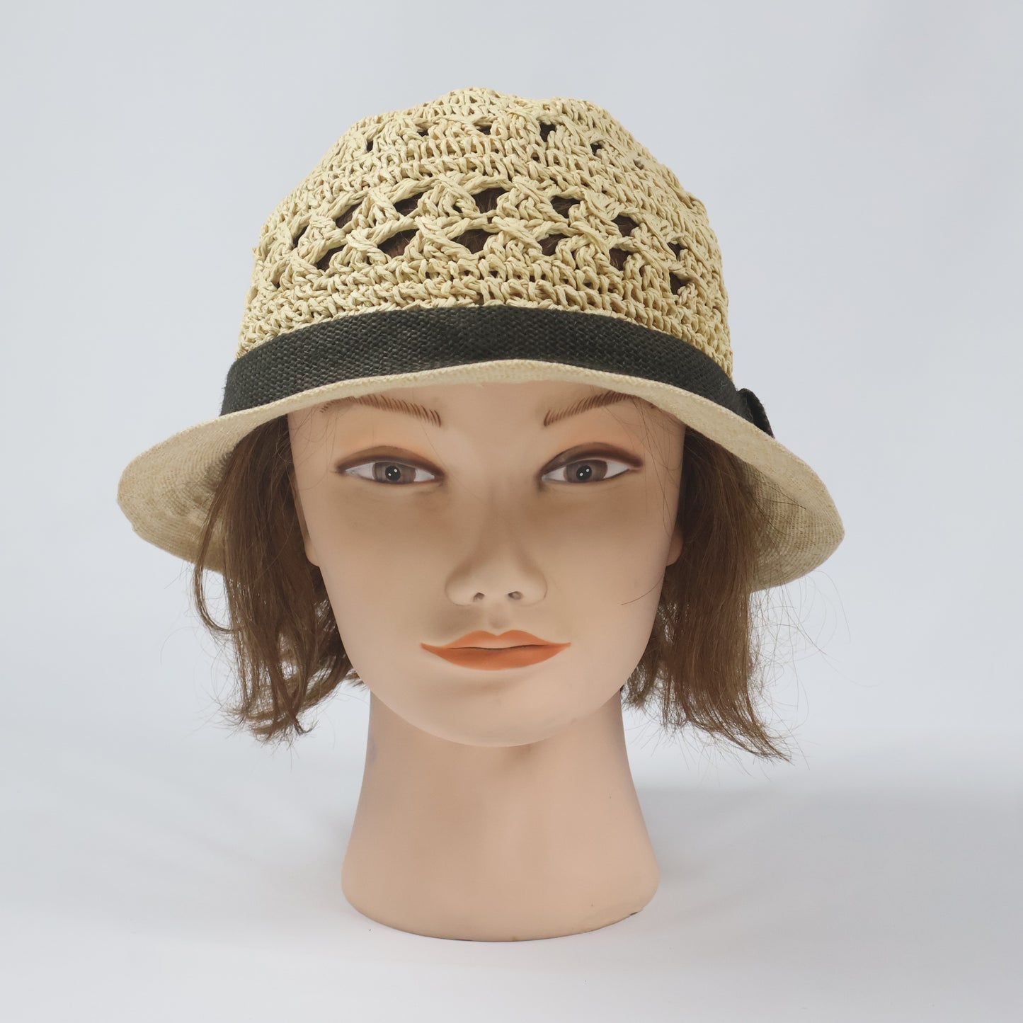 The Riviera Sun Hat | Vintage-Style Mixed-Media Cloche
