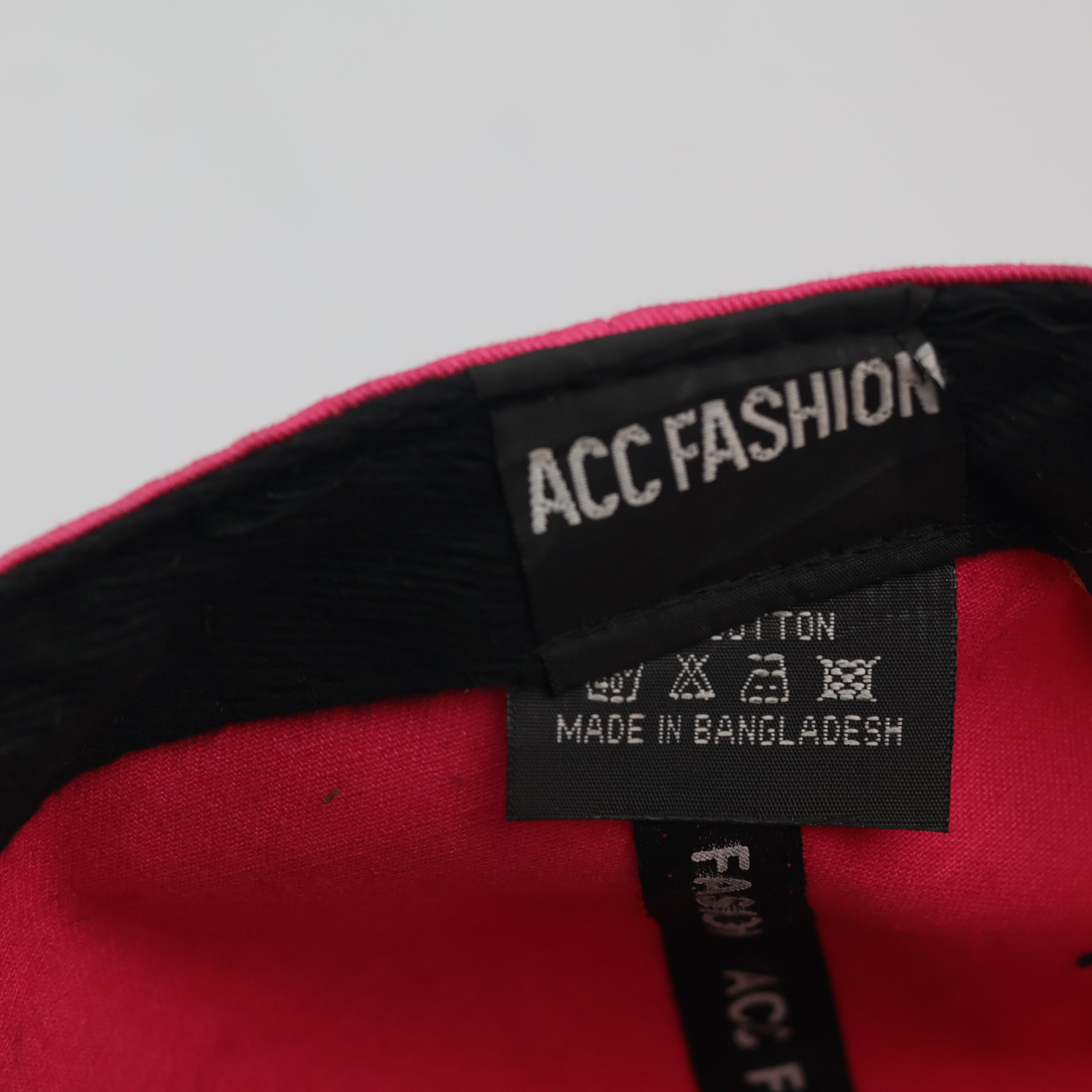 Vintage London City Logo Hat | Floral Flat Brim Thrifted Snapback