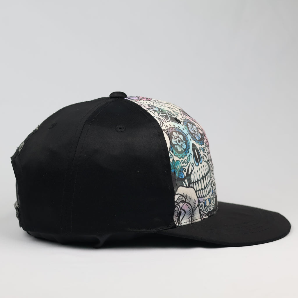 Retro Calavera Graphic Print Streetwear Hat