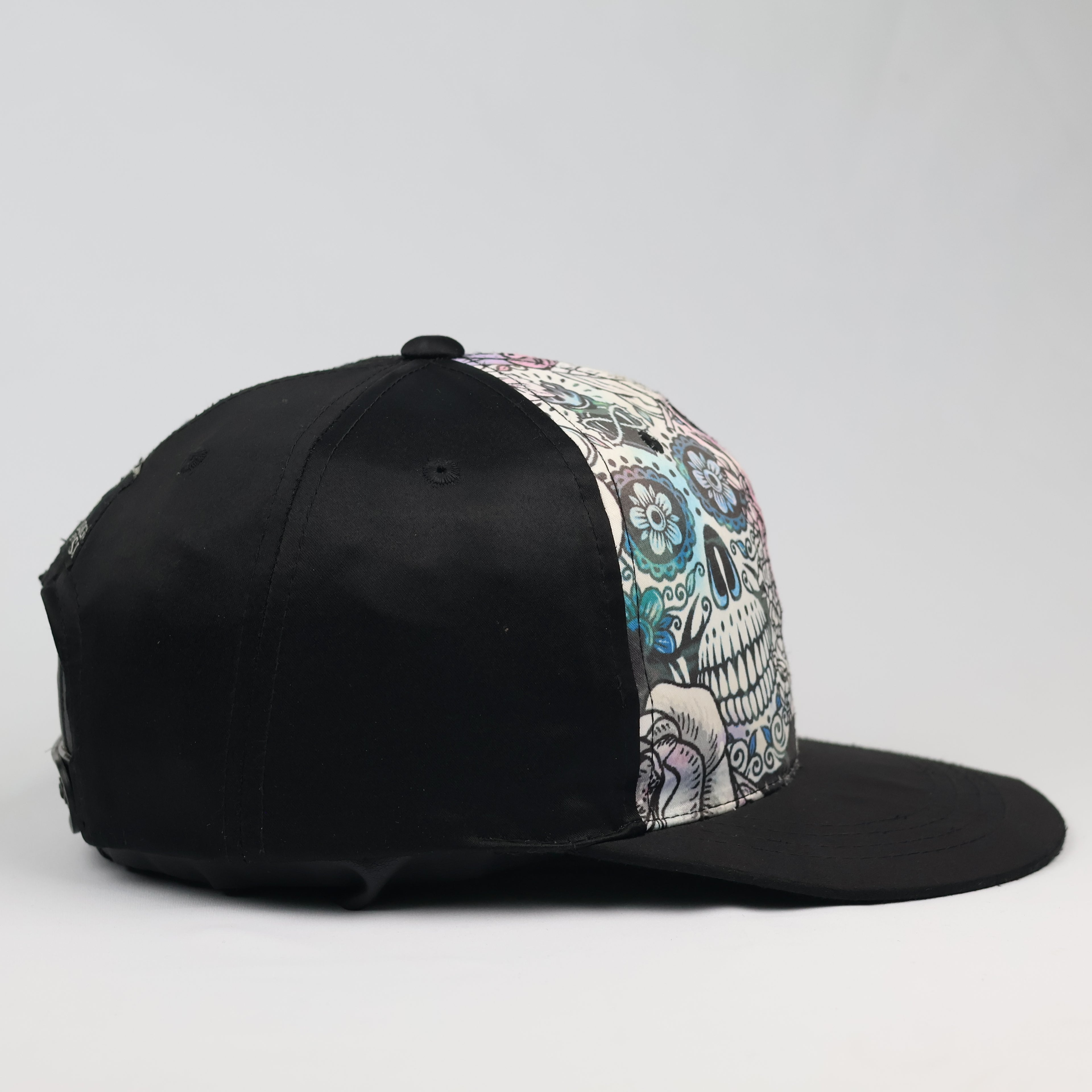 Retro Calavera Graphic Print Streetwear Hat