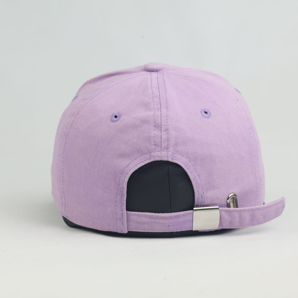 Thrifted NET Lavender Purple Embroidered "UNPLUGGED" Strapback Cap | 10023