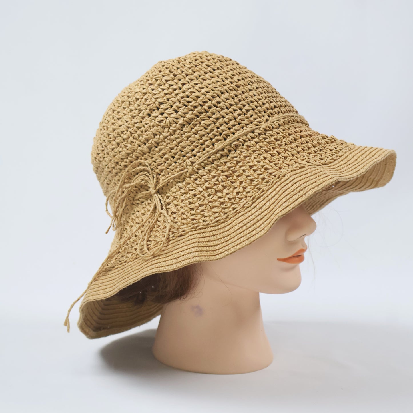 Natural Woven Sun Hat