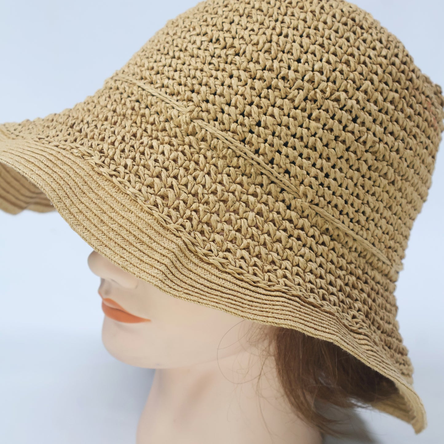 Natural Woven Sun Hat