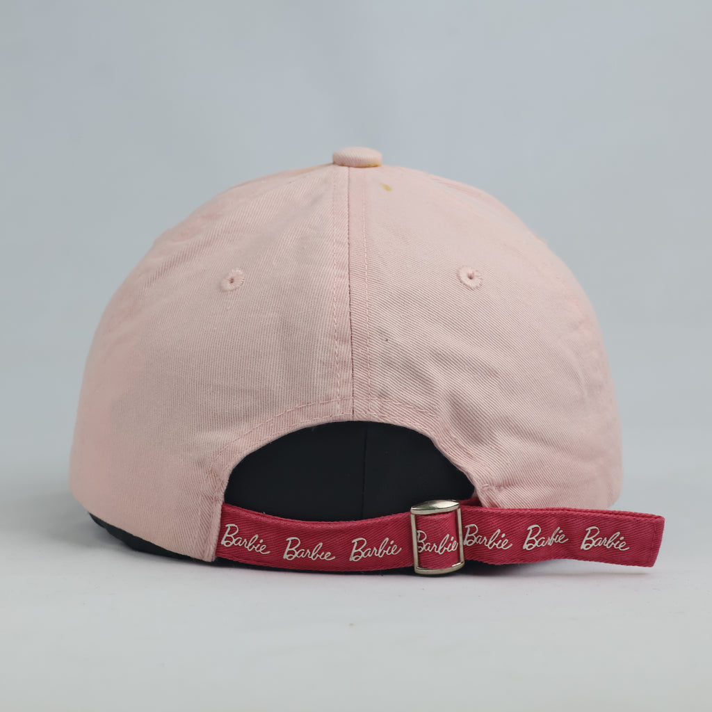 Barbie Logo Light Pink Baseball Cap - House Brand Script Strapback Hat