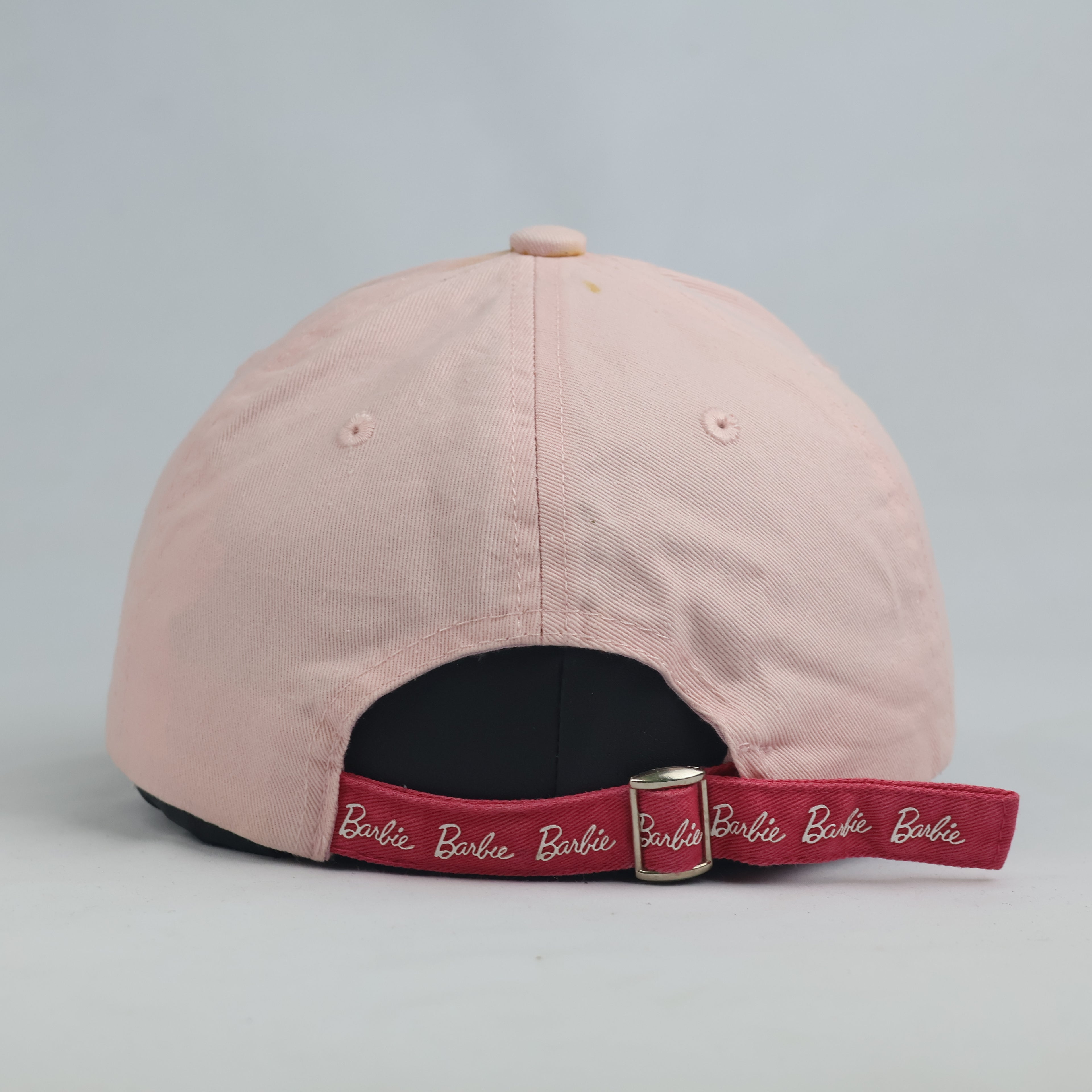 Barbie Logo Light Pink Baseball Cap - House Brand Script Strapback Hat