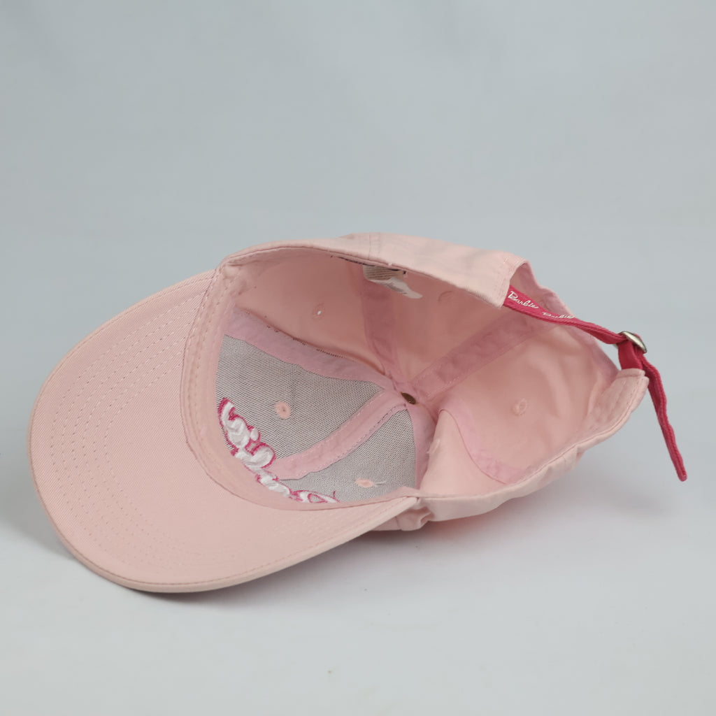 Barbie Logo Light Pink Baseball Cap - House Brand Script Strapback Hat