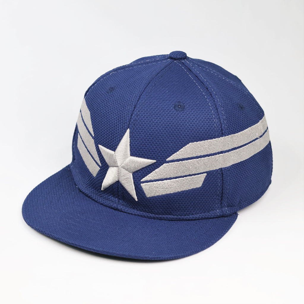 Official Marvel Captain America Uniform Logo Thrifted Hat